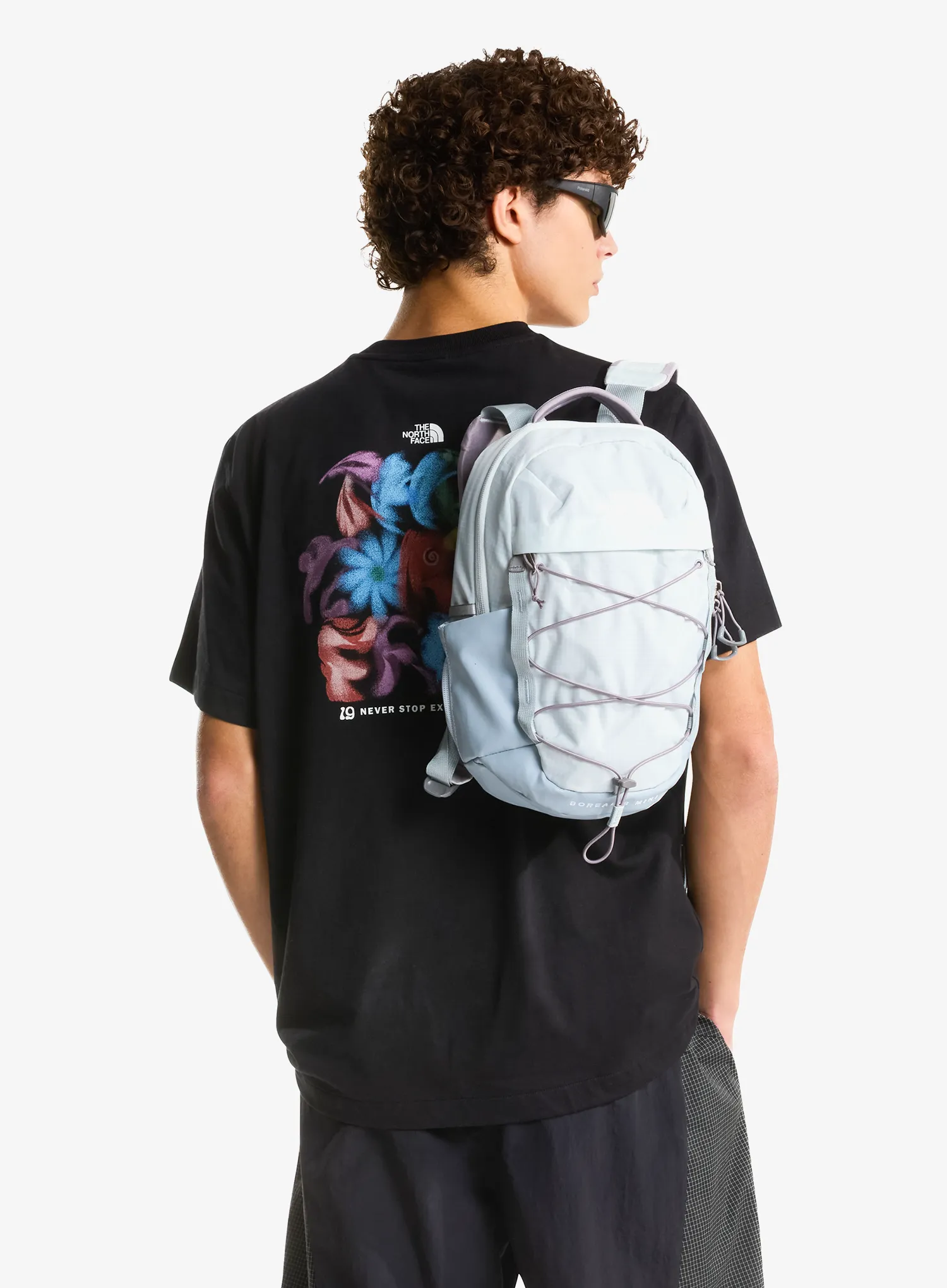 Градска раница The North Face Borealis Mini Backpack - pearl stone/frost grey