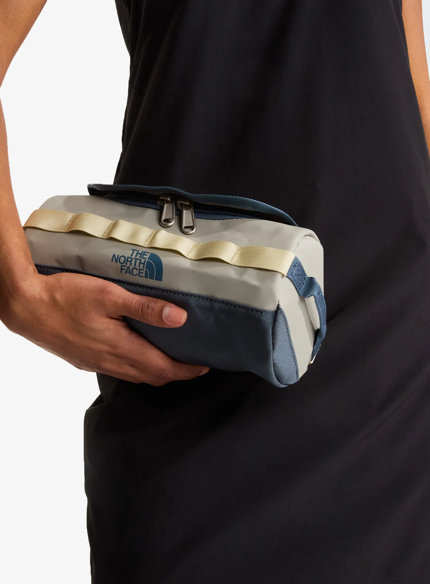 Туристическа козметична чанта The North Face BC Travel Canister S - stone slab/granite grey