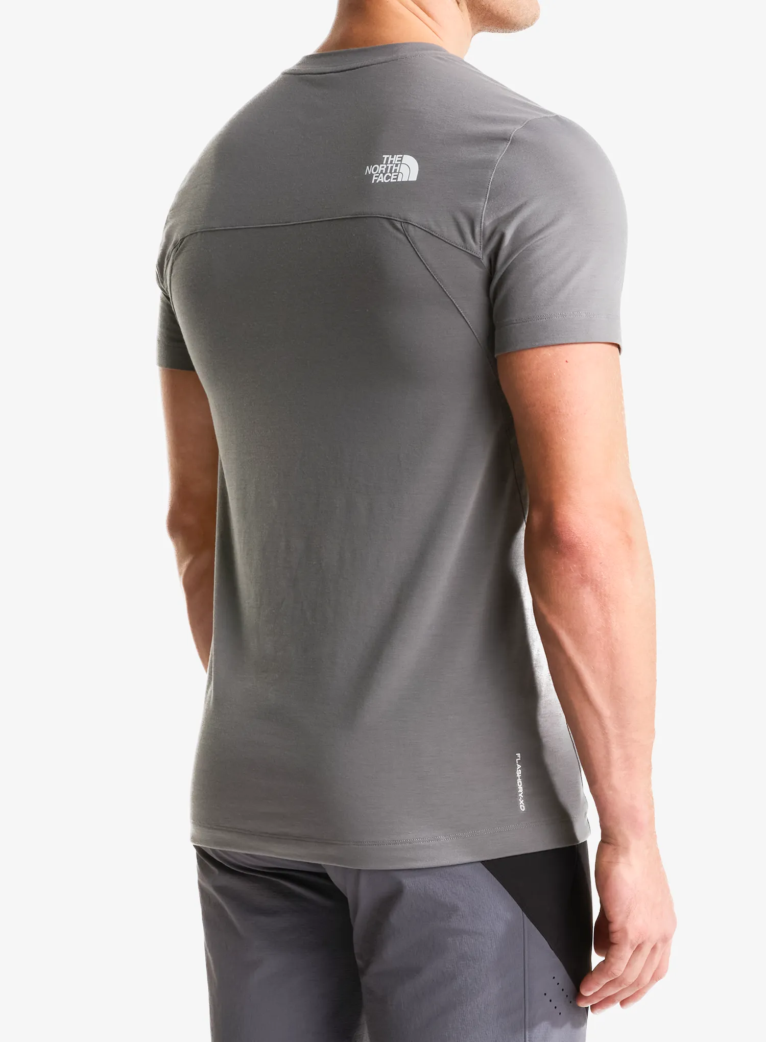 Катерачна тениска The North Face Lightning Alpine S/S Tee - smoked pearl