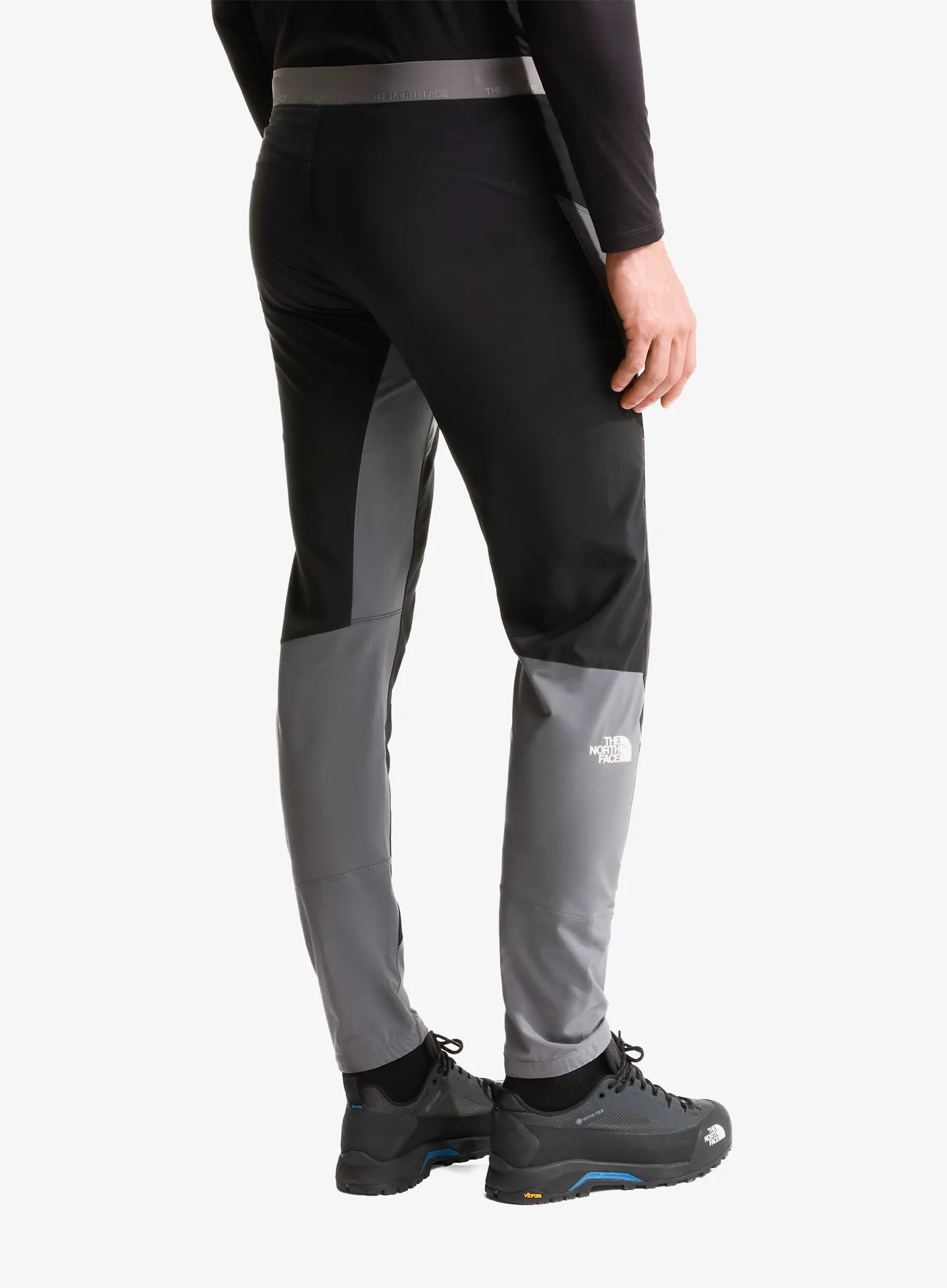 Трекинг панталони The North Face Felik Slim Tapered Pant - smoked pearl/tnf black