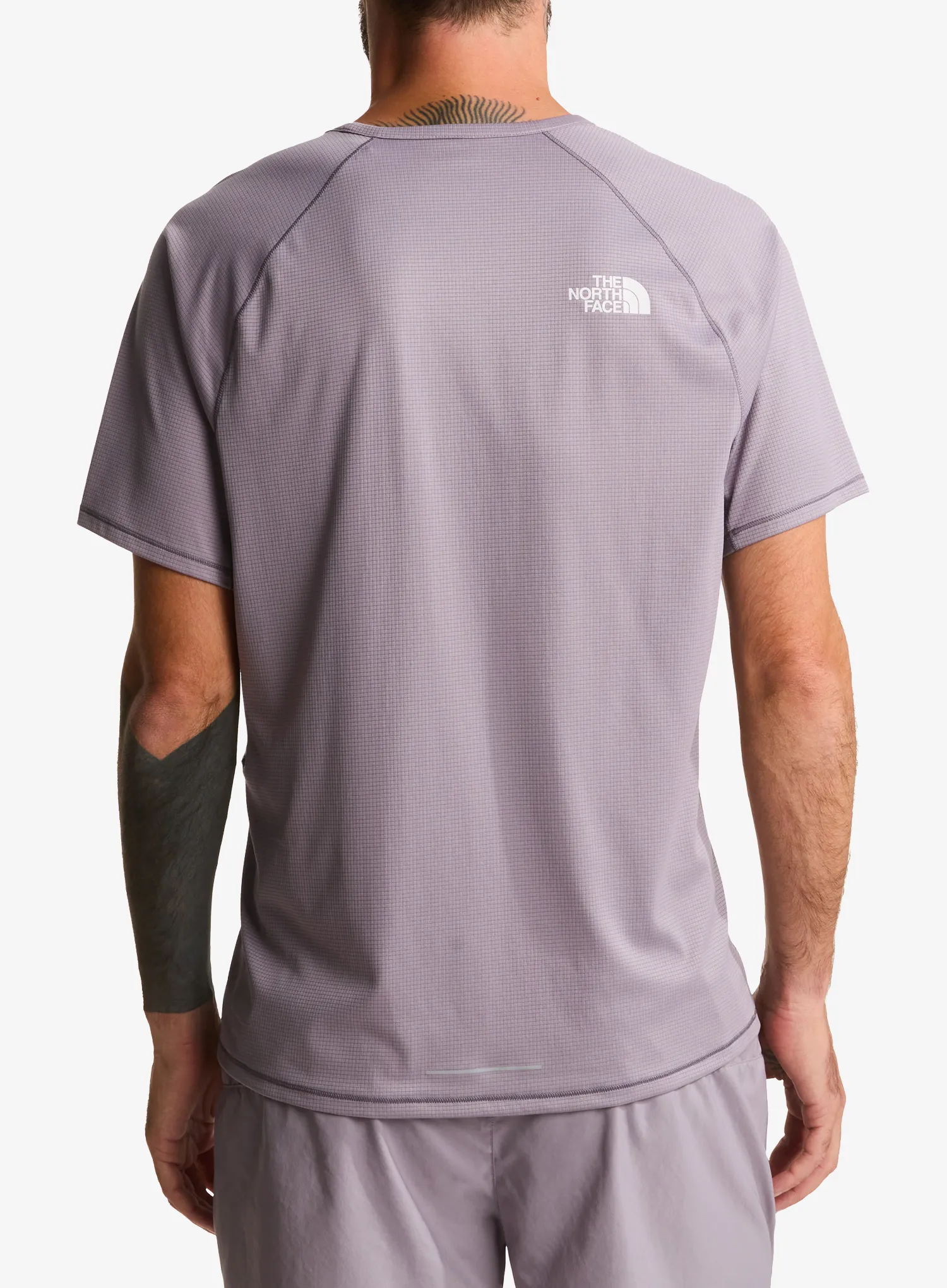 Тениска за бягане The North Face Sunriser S/S - transcendent grey