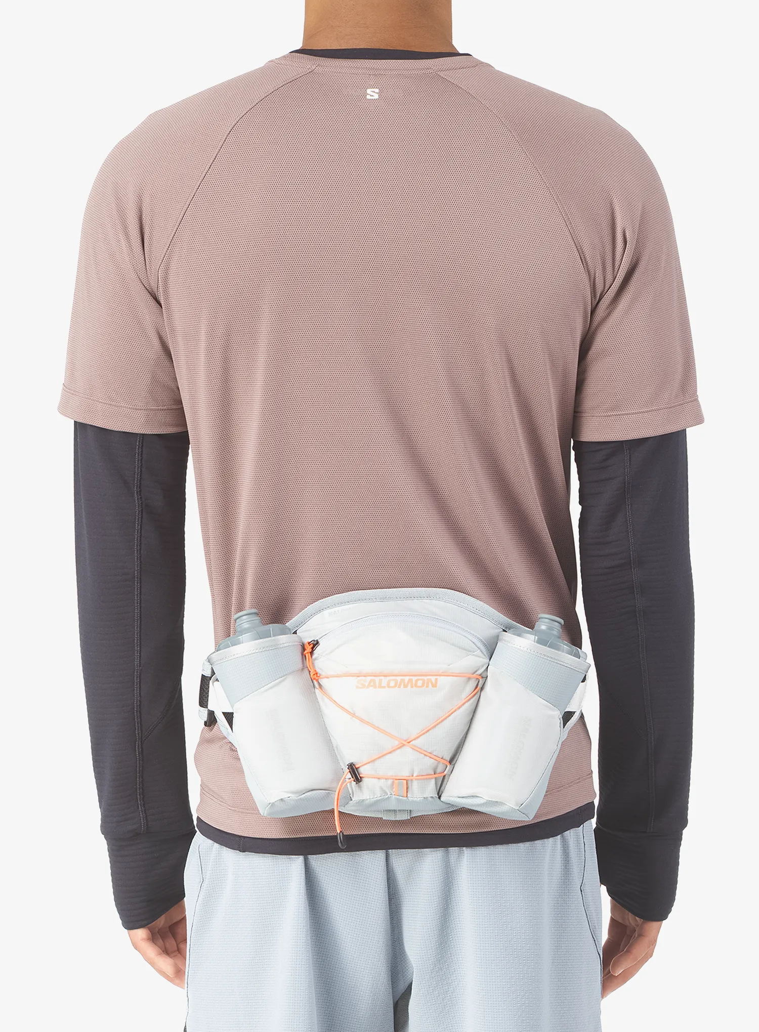 Колан за тичане Salomon Cross Belt 2 Bottles - gray violet/quarry