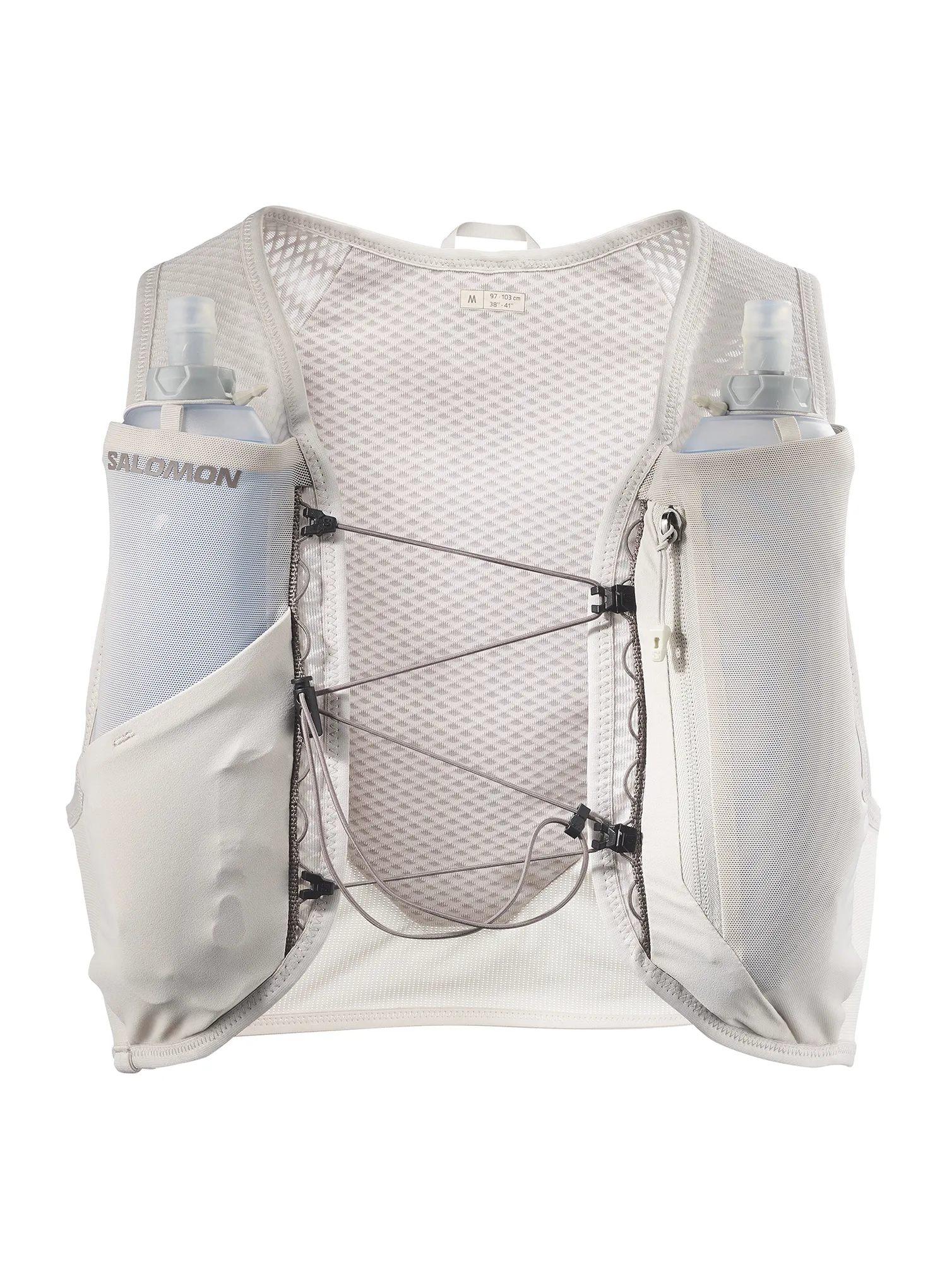 Елек за бягане Salomon Active Skin 4 Grvl Set - silver cloud/iron