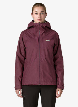 Дамско яке Patagonia Insulated Boulder Fork Rain Jacket - berry fig