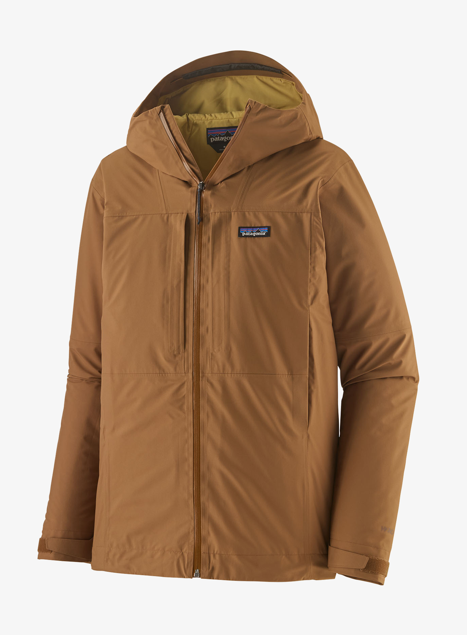 Яке Patagonia Insulated Boulder Fork Rain Jacket - deer brown