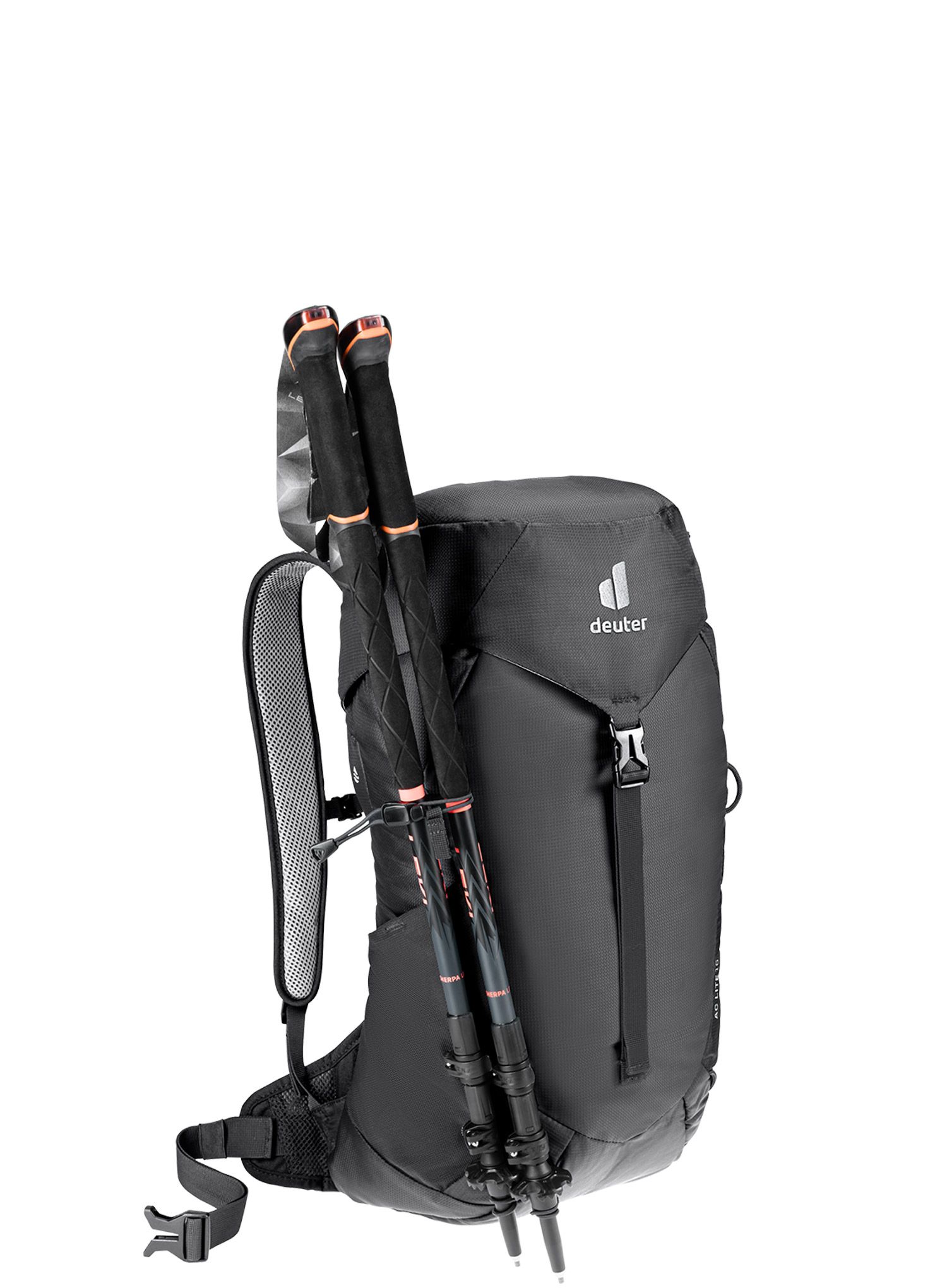 Раница с дистанционна мрежа Deuter AC Lite 16 - black