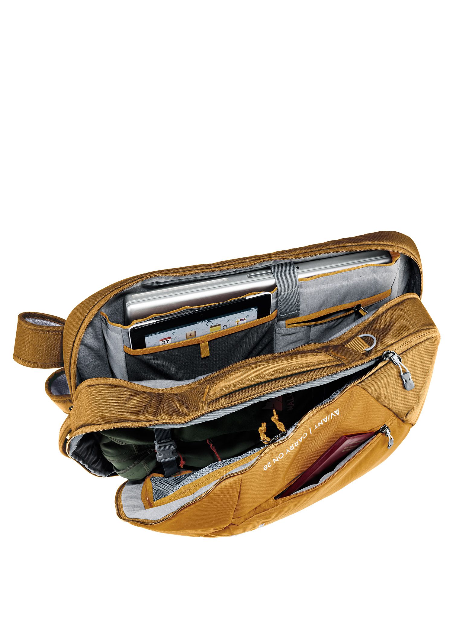 Раница за пътуване Deuter Aviant Carry On 28 - cinnamon/almond