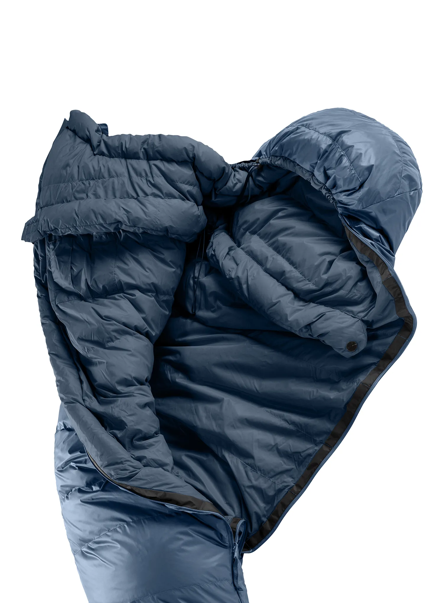 Пухен спален чувал Deuter Astro 500 (185 cm) - marine/ink