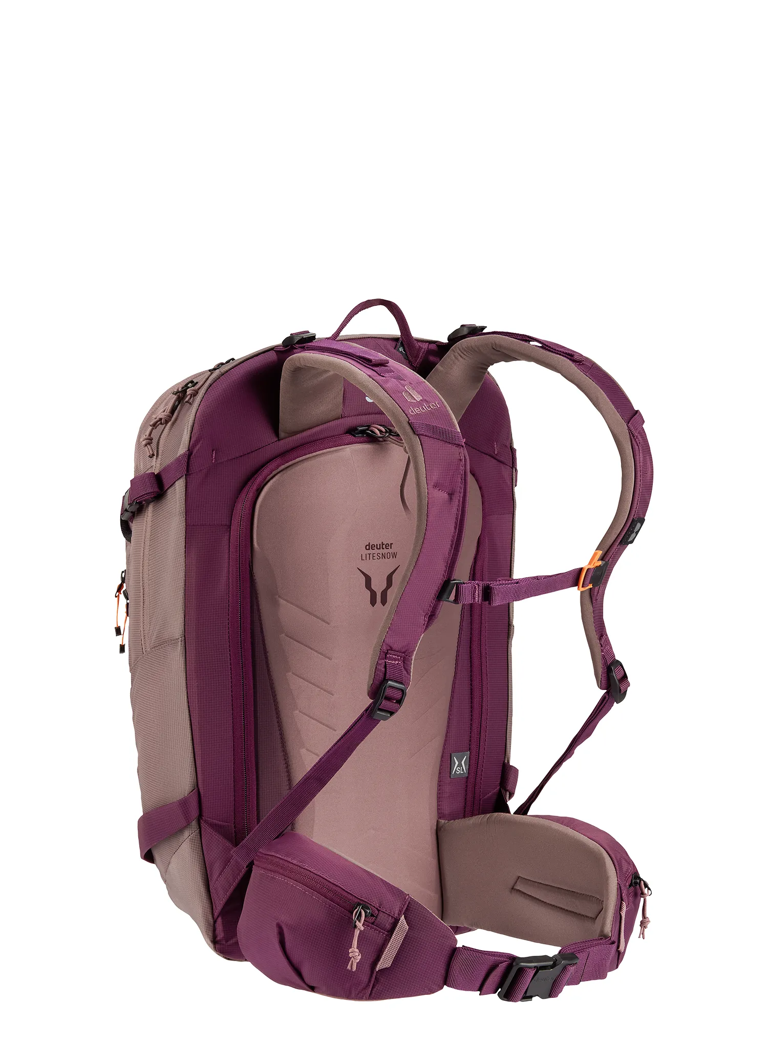 Дамска раница Deuter Freerider 22 SL - ashrose/cassis