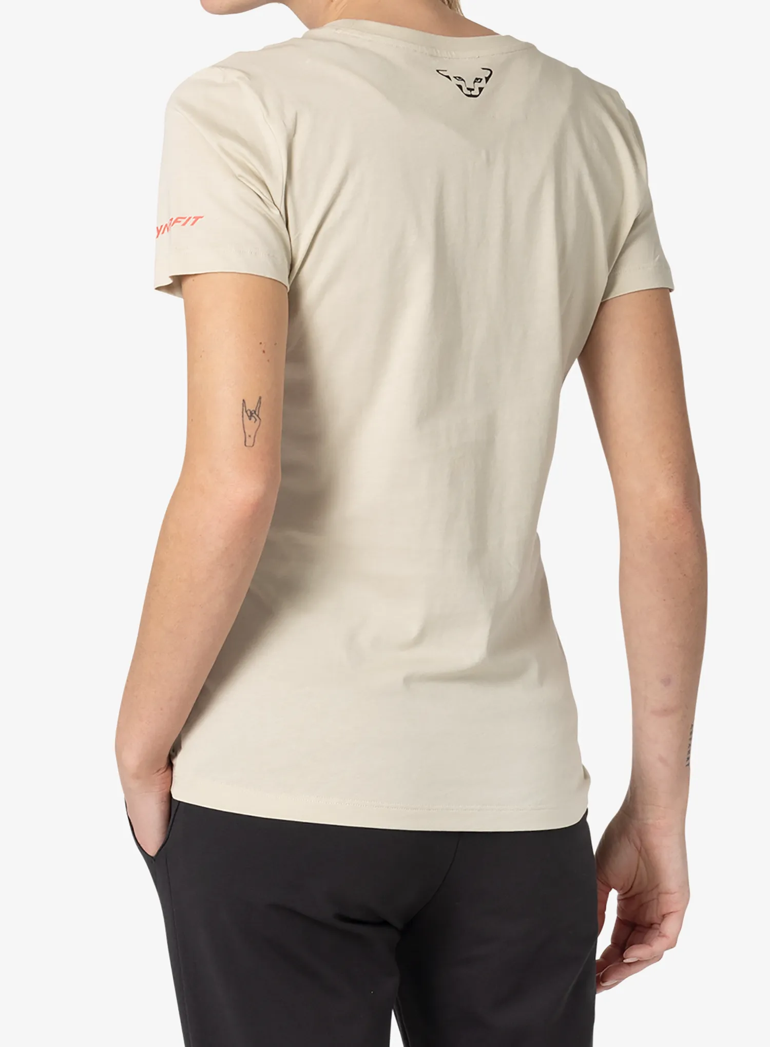 Дамска памучна тениска Dynafit Graphic CO S/S Tee - overcast/tabloid
