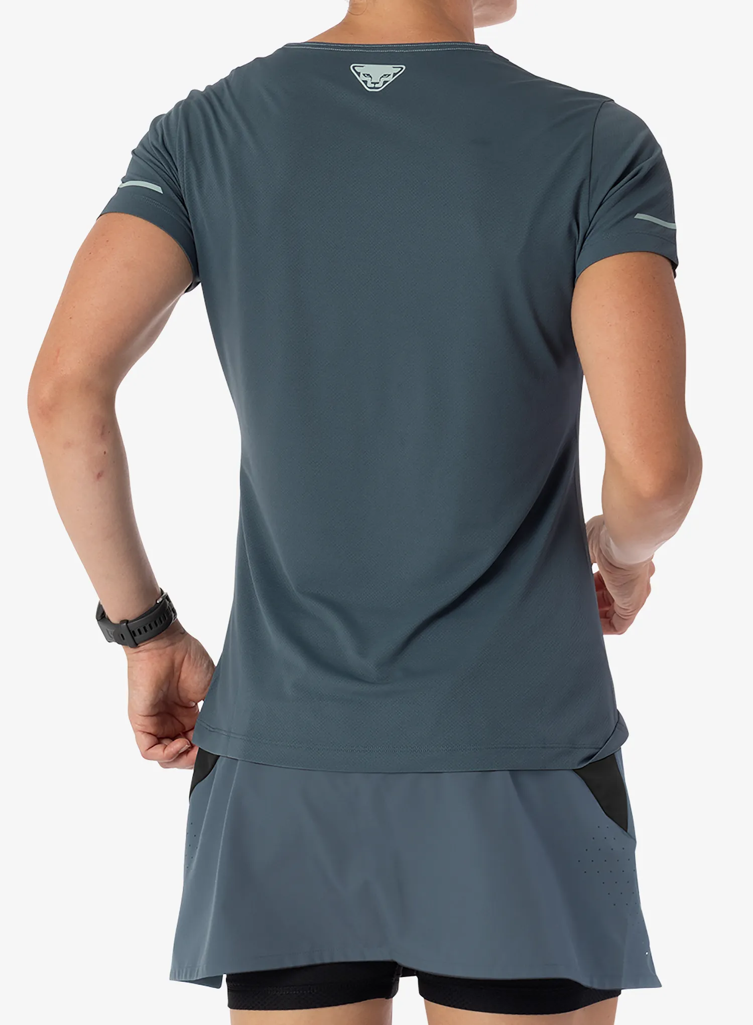 Дамска бързосъхнеща тениска Dynafit Alpine 2 S/S Tee - cloud blue