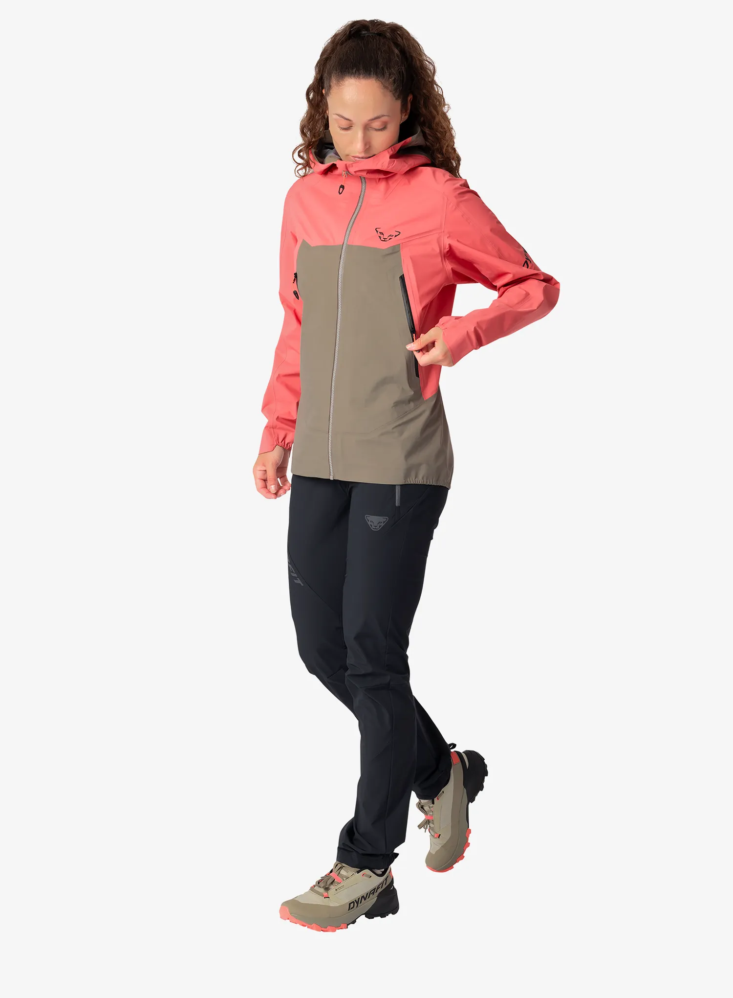 Дамско яке с мембрана Dynafit Transalper 3L Jacket - cabana