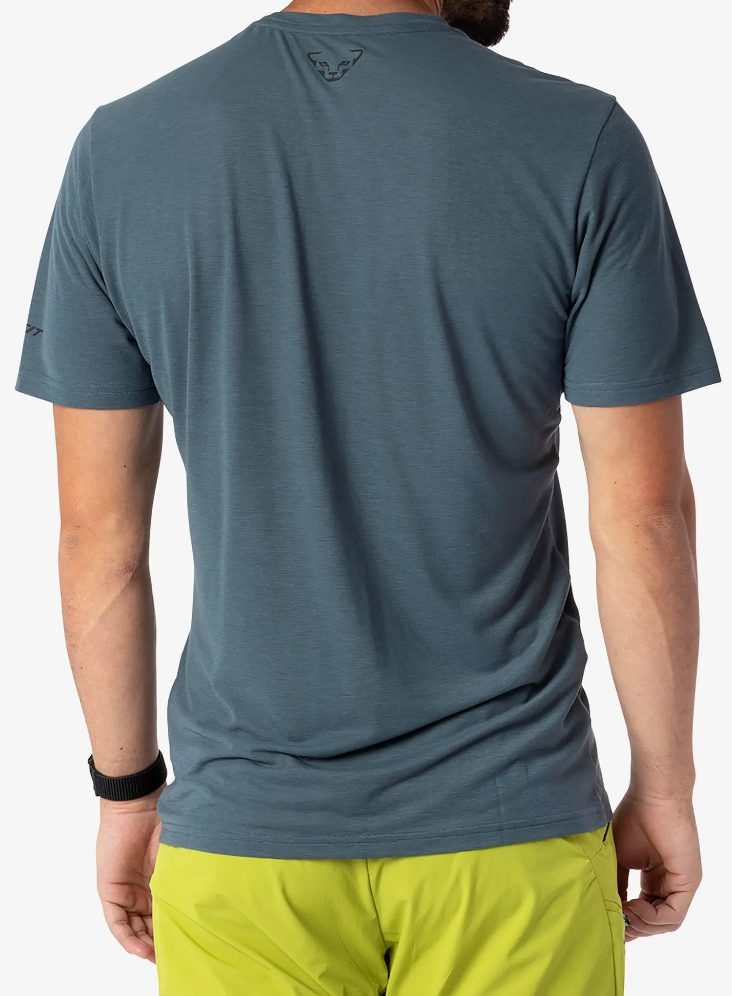 Бързосъхнеща тениска Dynafit Transalper Graphic S/S Tee - cinder