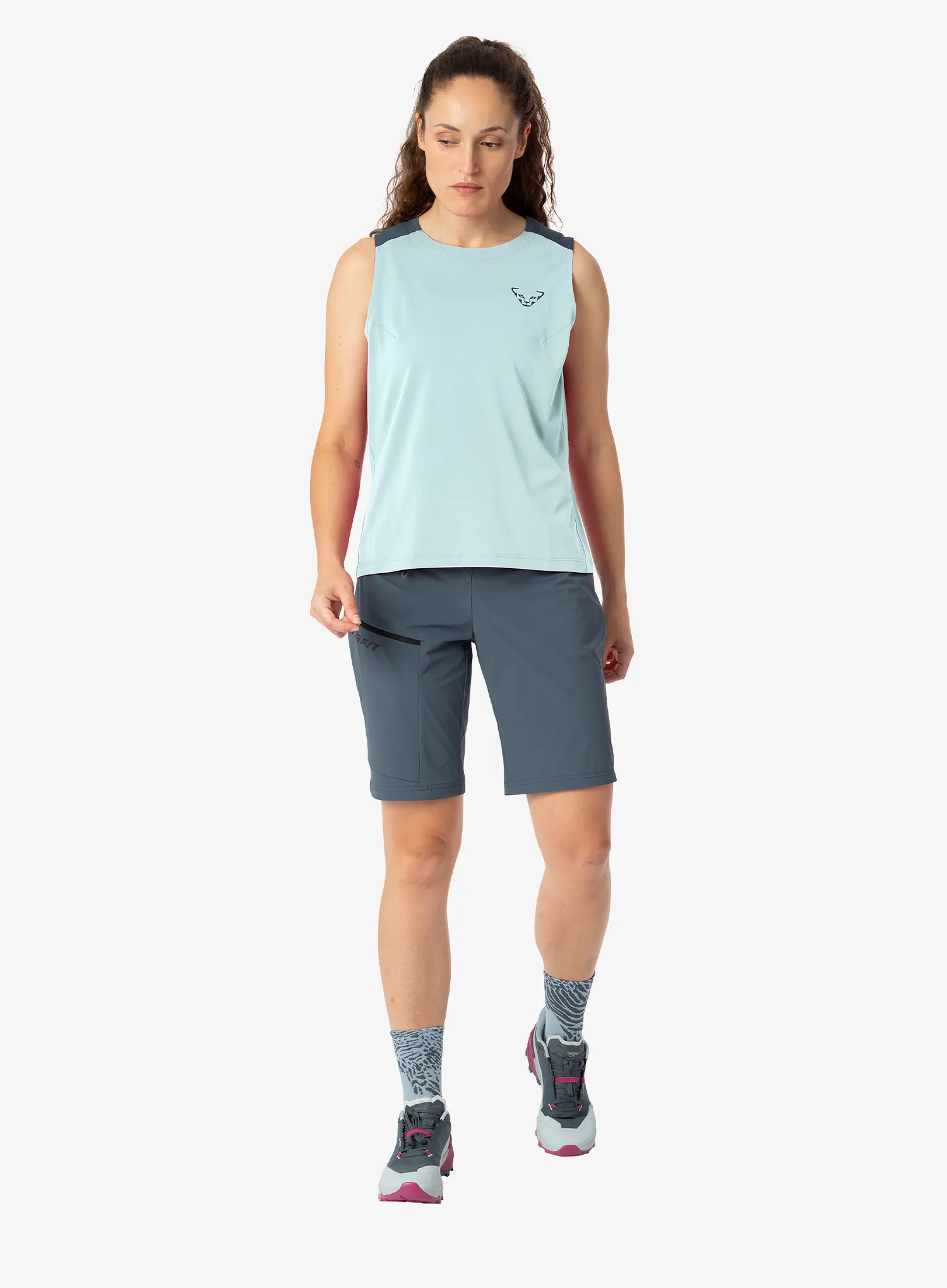 Дамско горнище Dynafit Transalper Tank - cloud blue