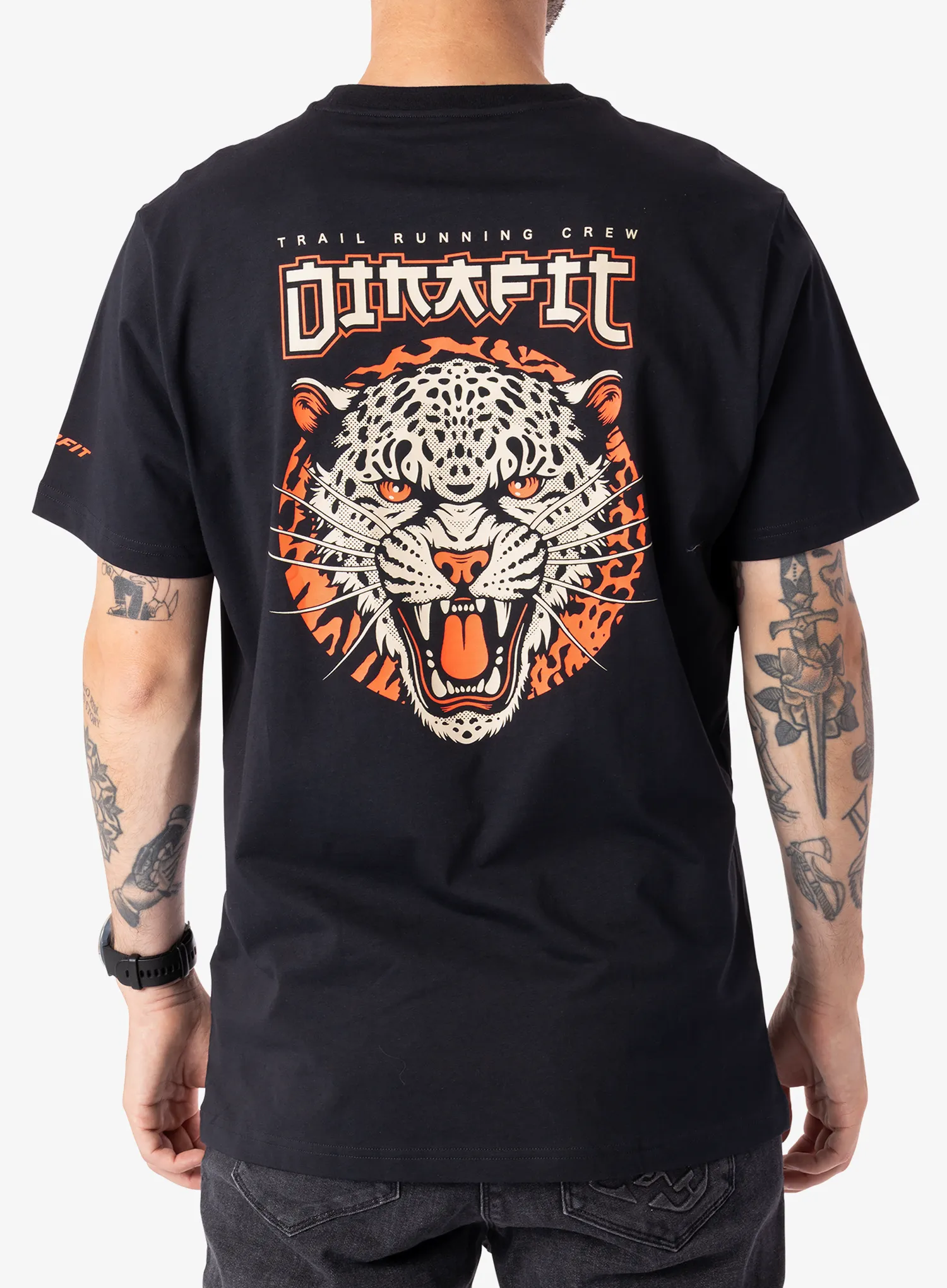 Памучна тениска Dynafit 24/7 Graphic T-Shirt - black out/trail crew