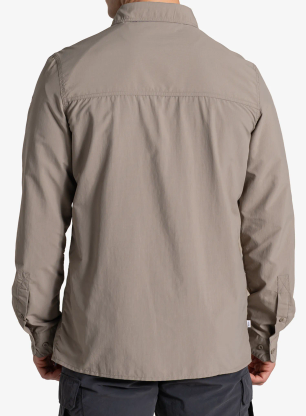 Риза против комари Craghoppers NosiLife Loukkos Long Sleeved Shirt - pebble