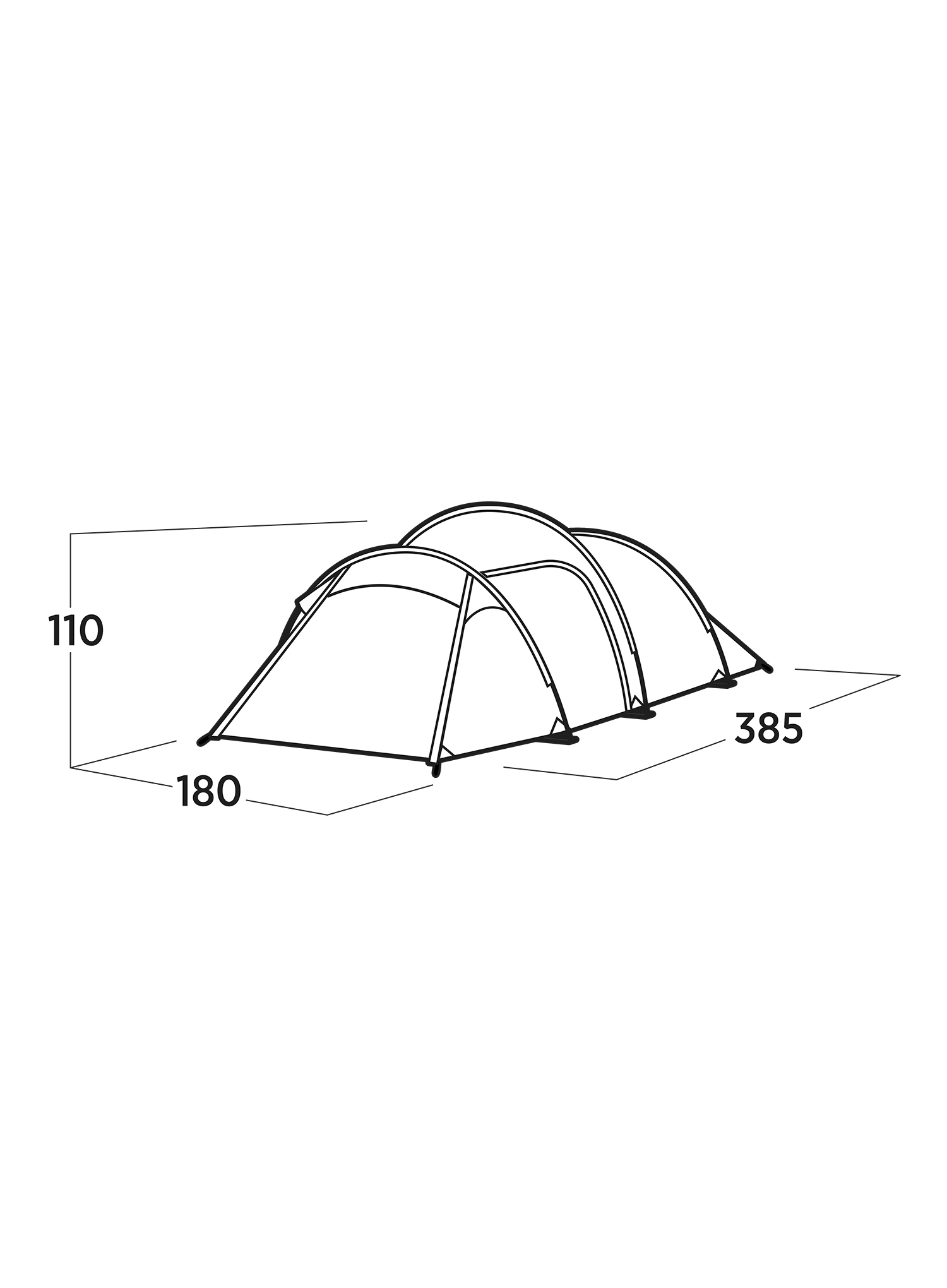 Триместна палатка Easy Camp Pasvik 3