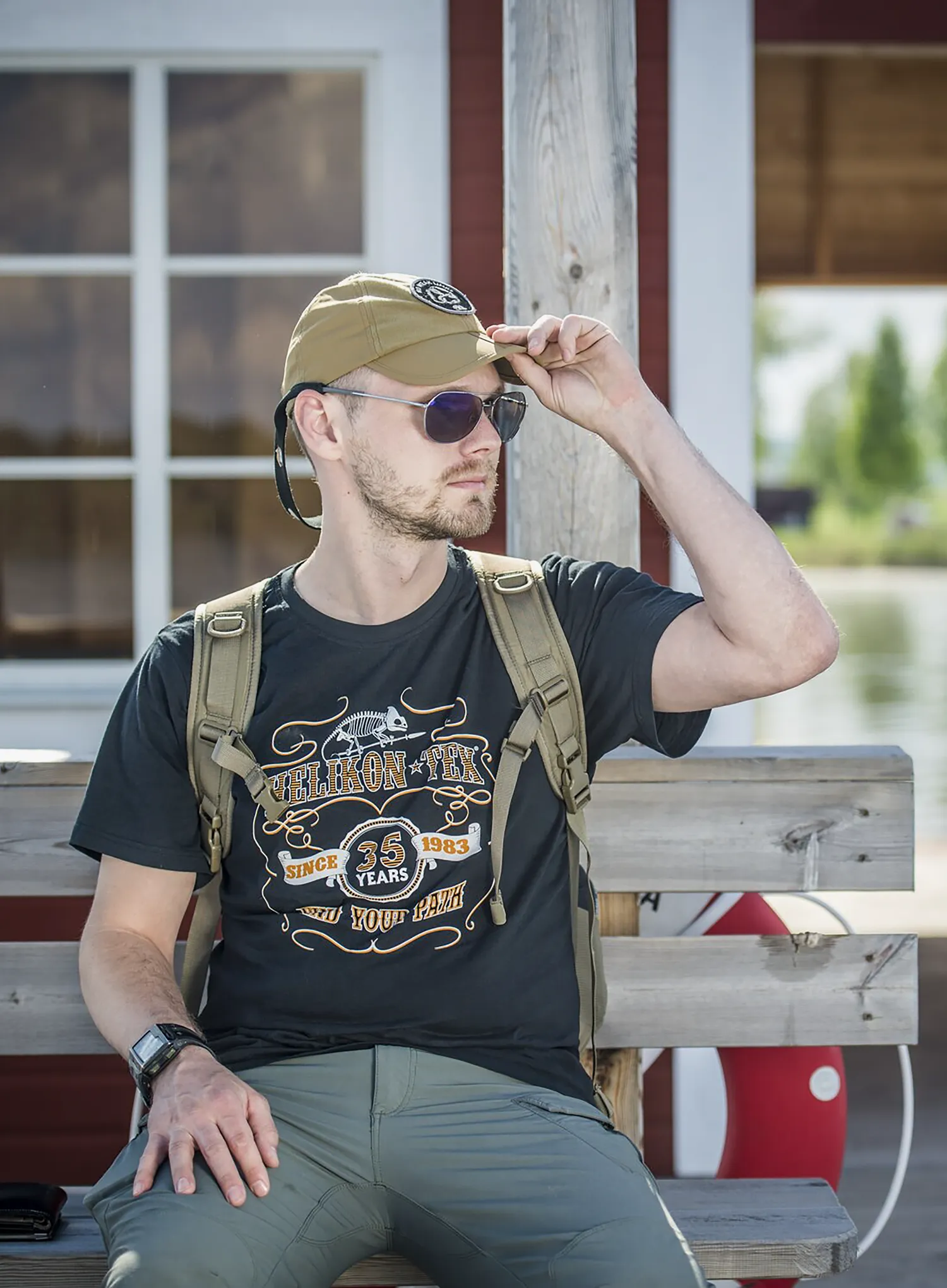 Шапка с козирка Helikon-Tex Baseball Folding - coyote/coyote
