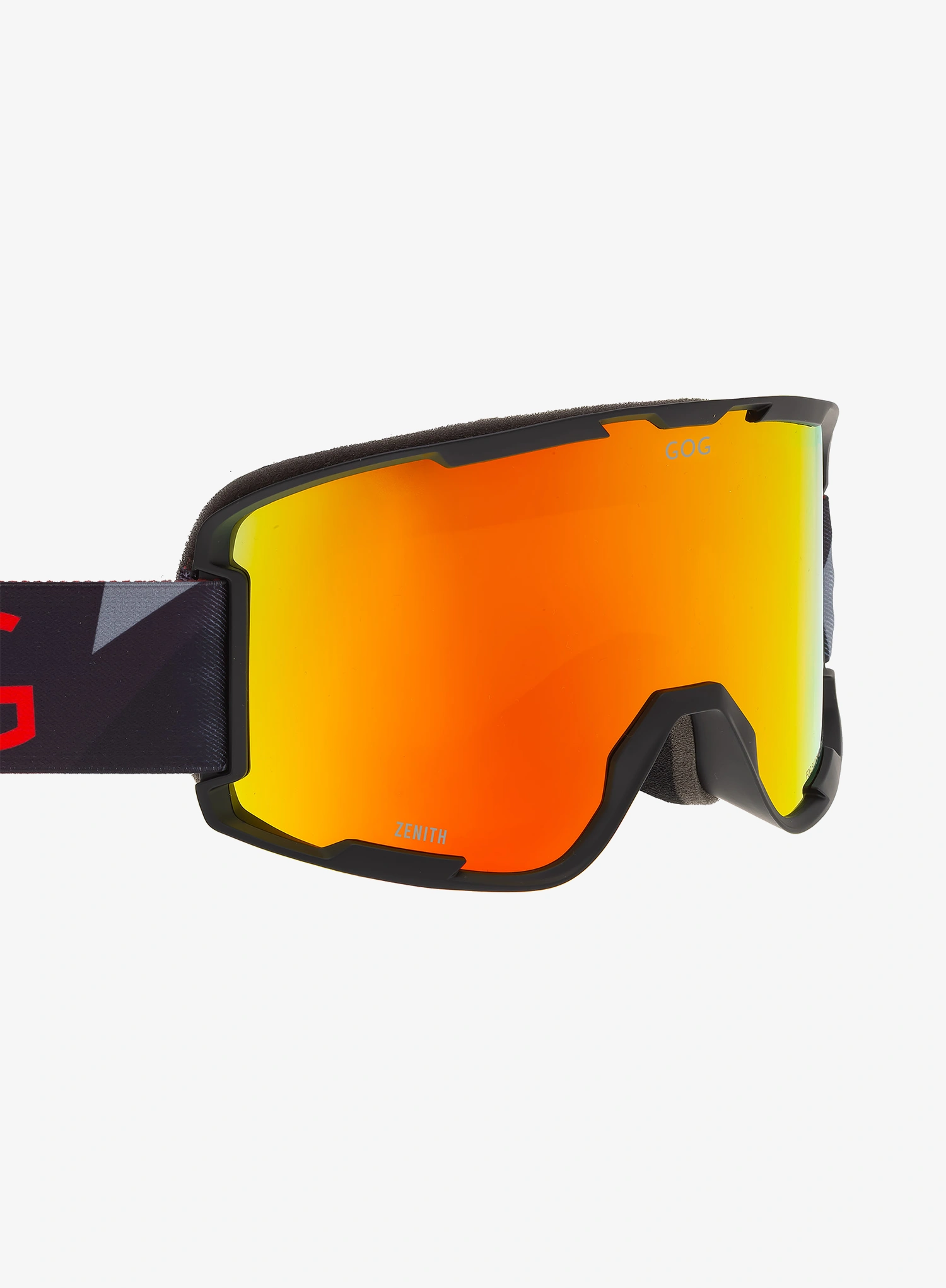 Скиорски очила GOG Zenith - matt black/reflex red S2