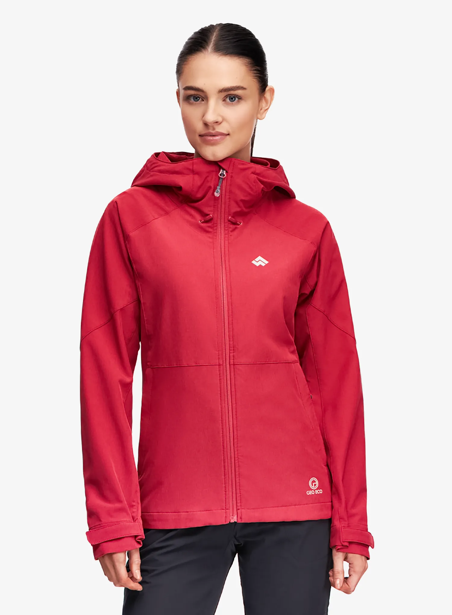 Дамско яке cофтшел Alpinus Majadita - red