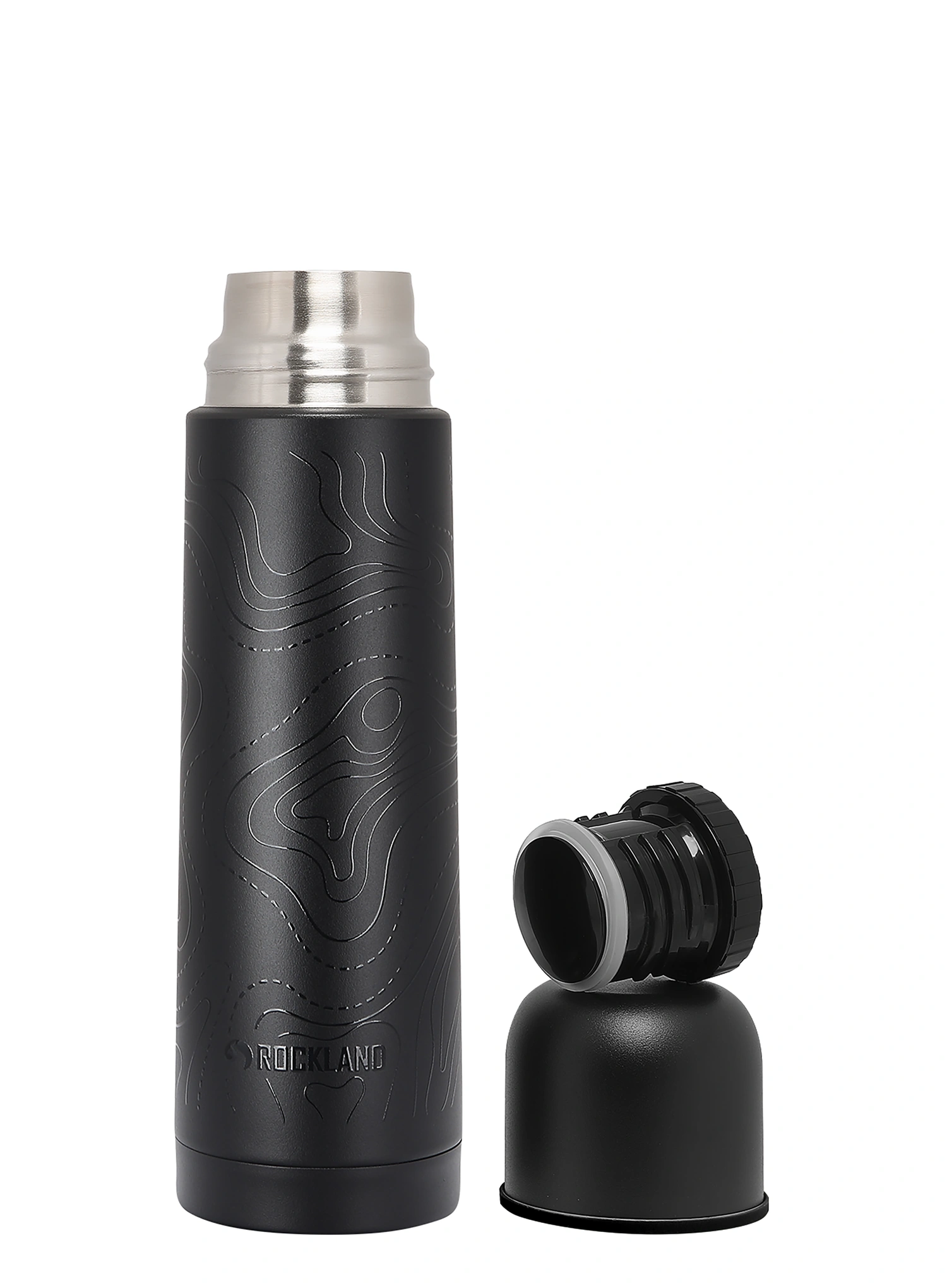 Термос Rockland Helios 0.5 L - black print