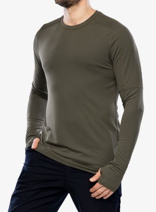 Термоактивен суичър 5.11 Tropos Baselayer L/S Top - ranger green