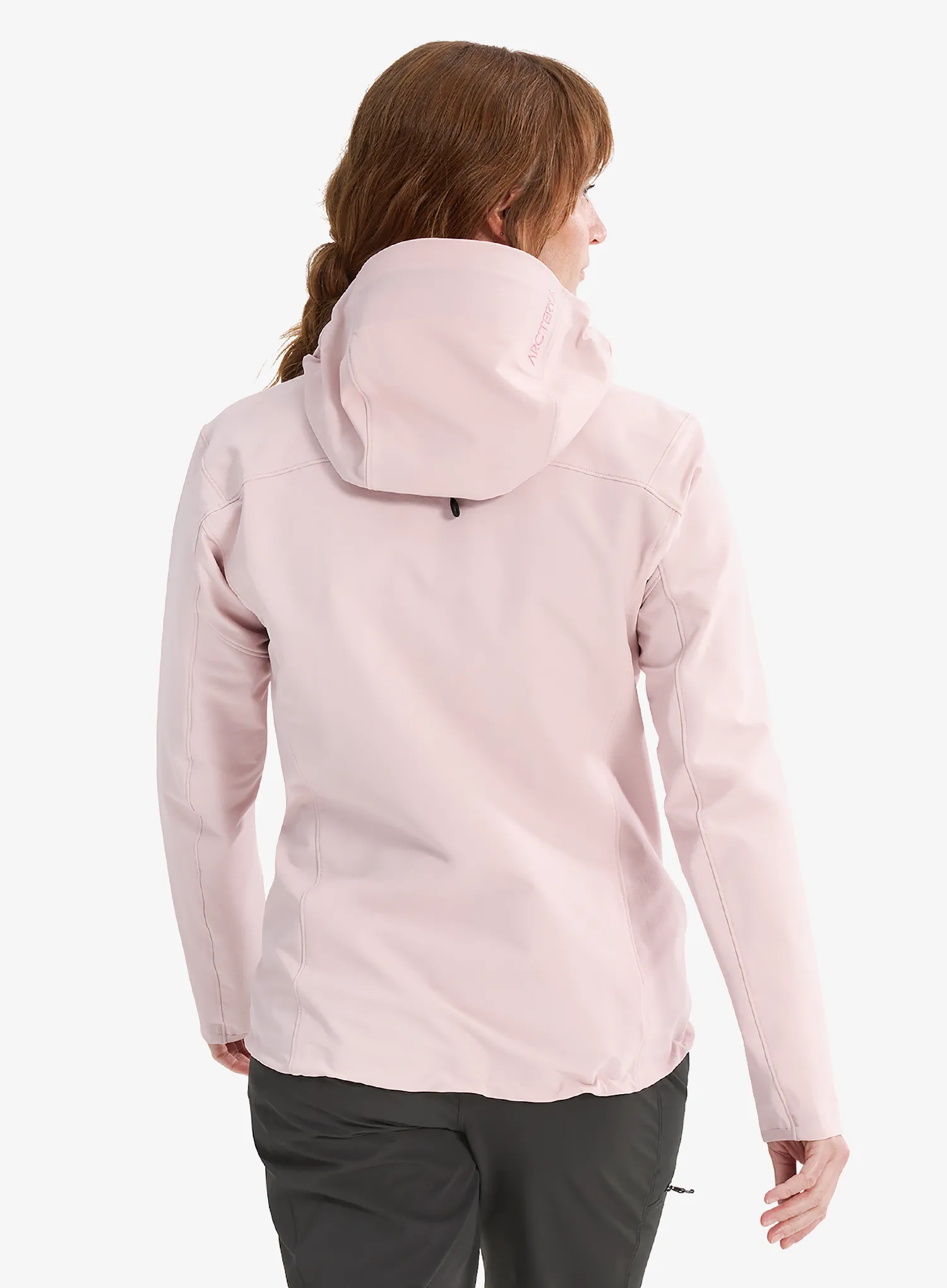 Дамско яке cофтшел Arcteryx Gamma Hoody - alpine rose