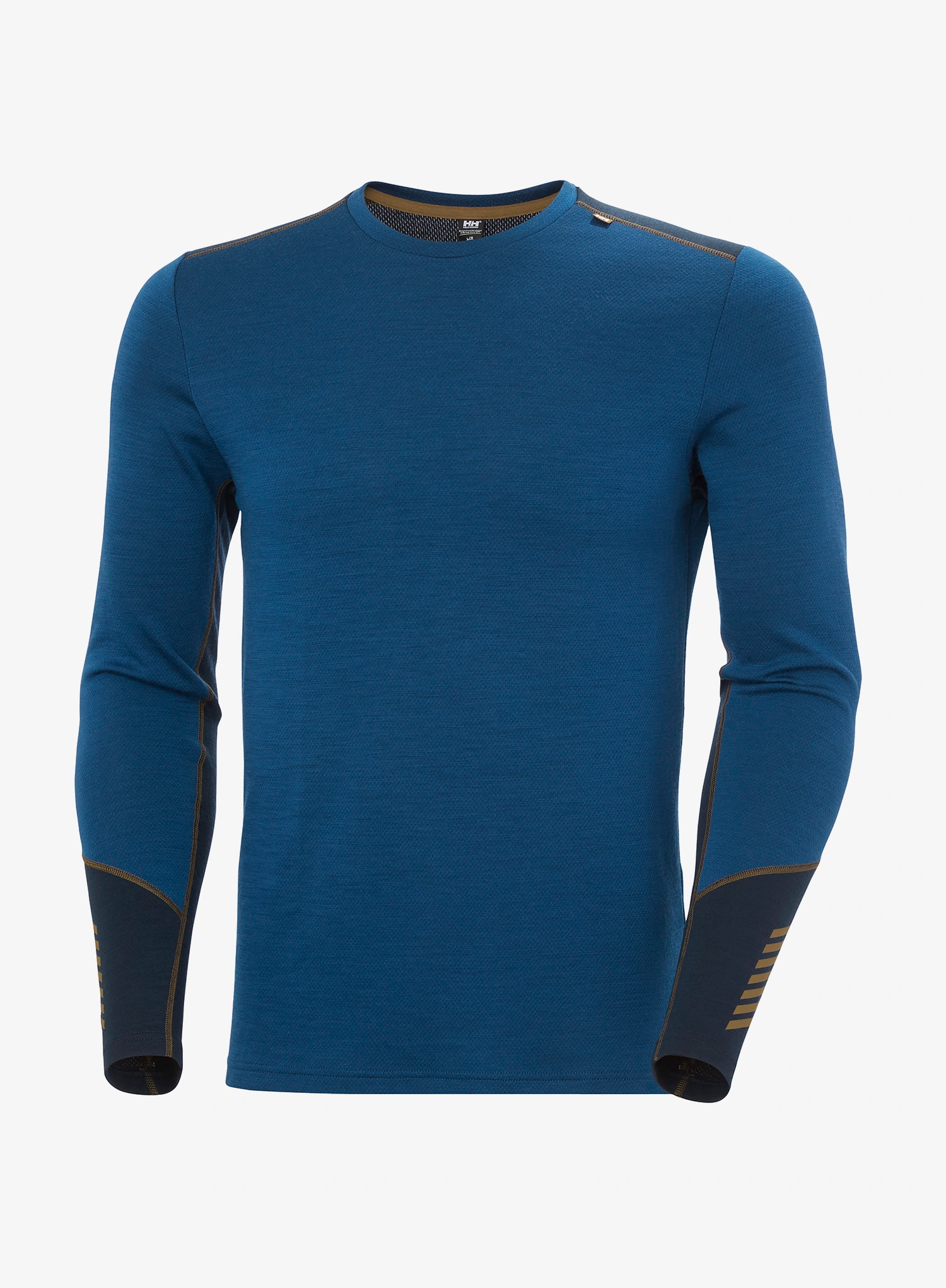 Термоактивен суичър Helly Hansen LIFA Merino Midweight Crew - dark blue