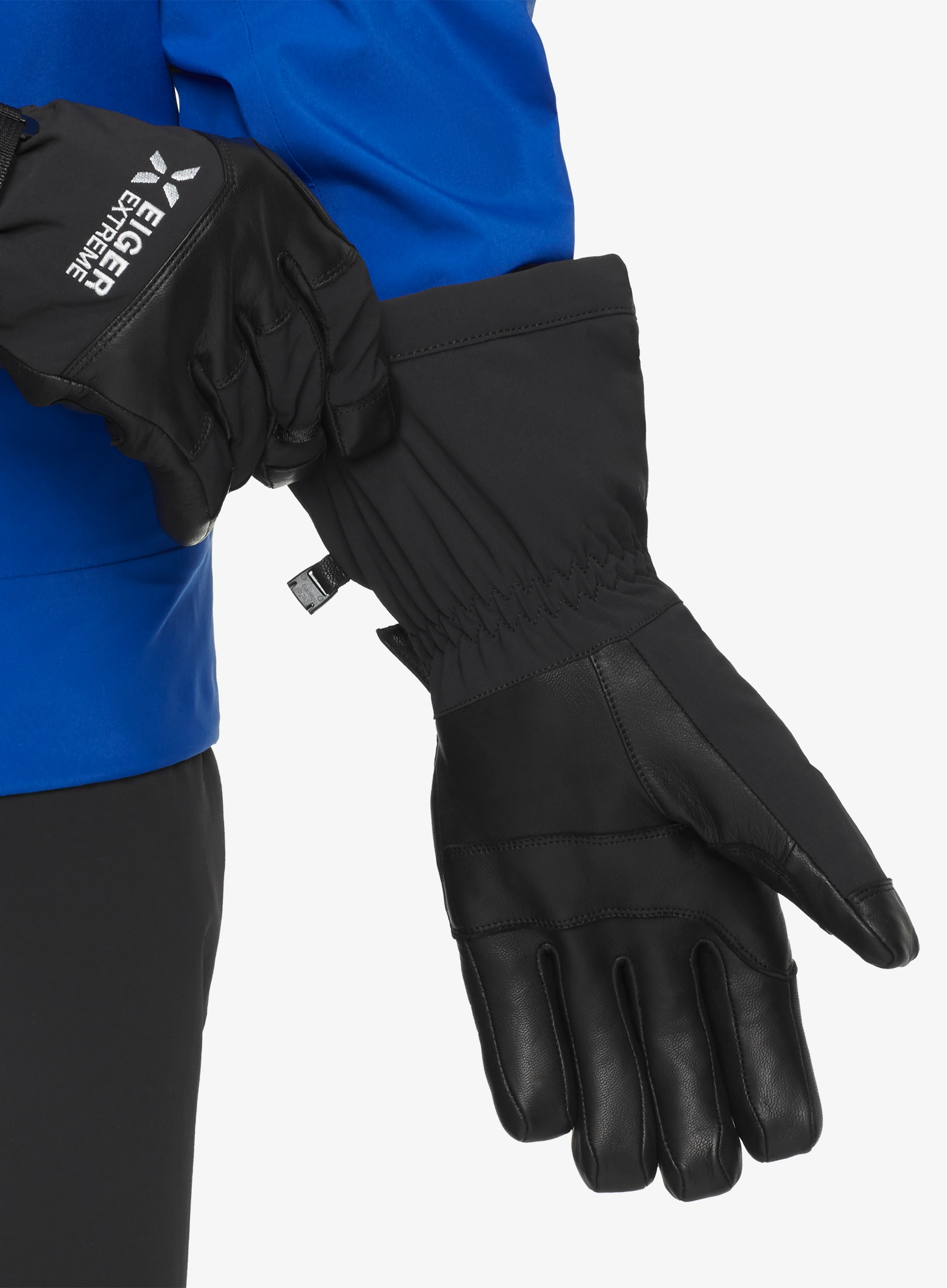 Ръкавици за планина Mammut Eiger Nordwand Pro 2 in 1 Glove - black