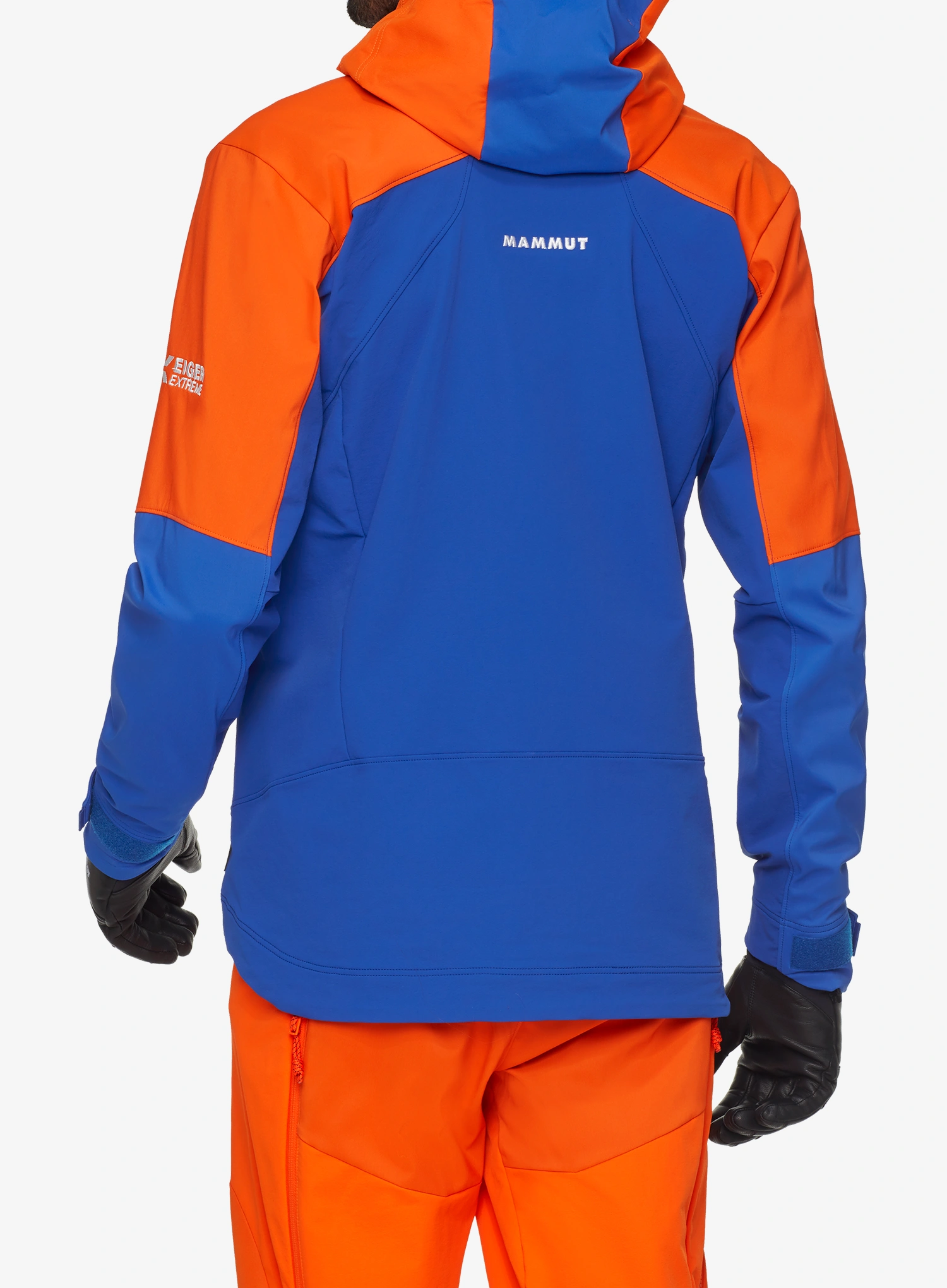 Яке с мембрана Mammut Eiger Nordwand Pro SO Hooded Jacket - eiger blue/eiger orange