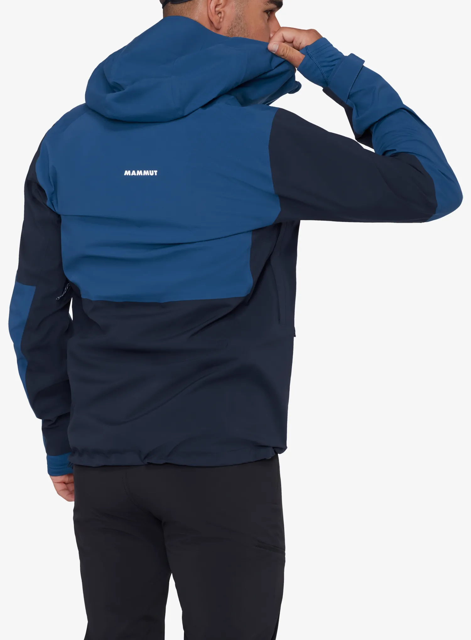 Яке с мембрана Mammut Linard Guide HS Hooded Jacket - marine/tschiel