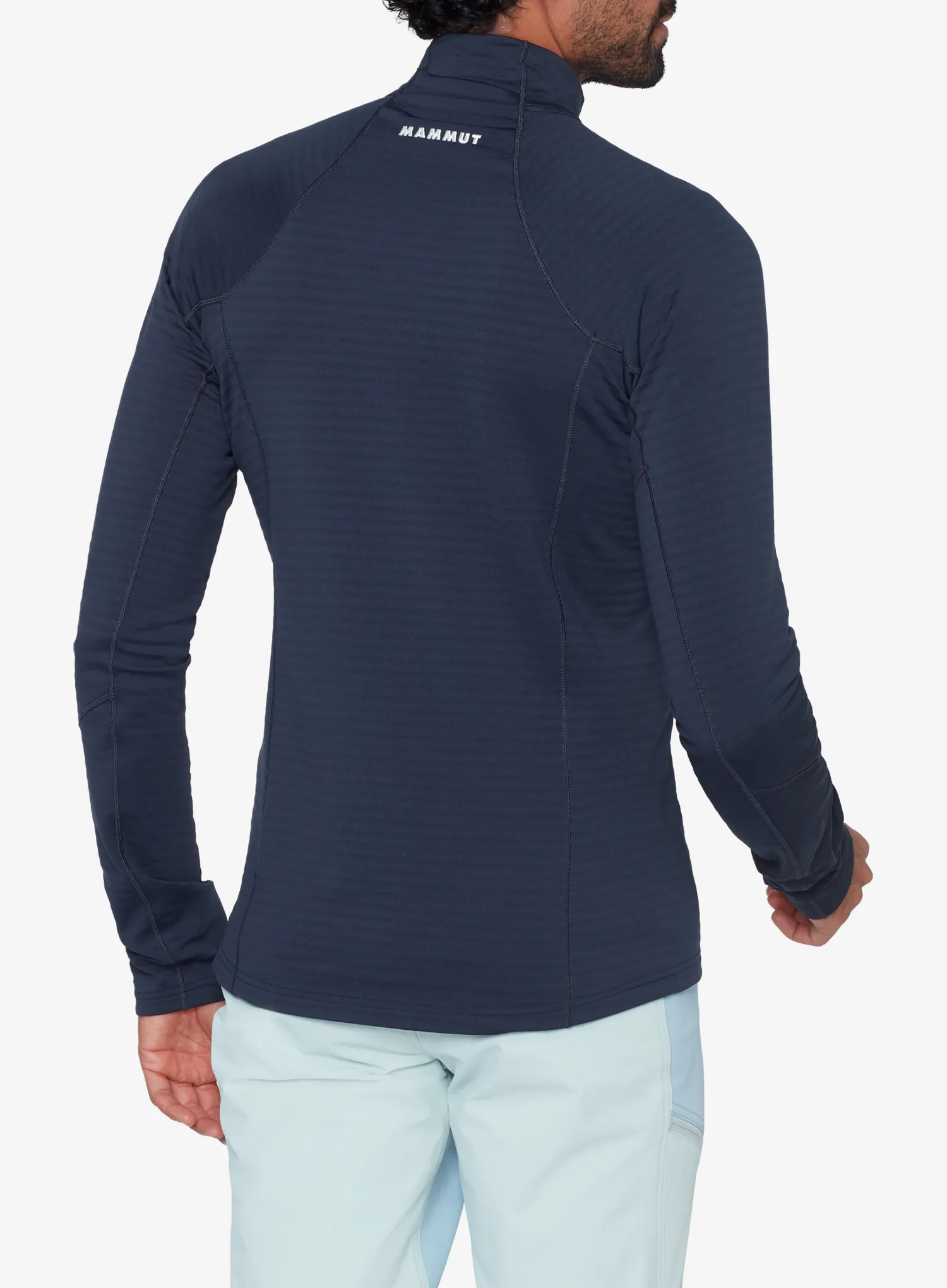 Суичър с цип Mammut Taiss ML Jacket - marine
