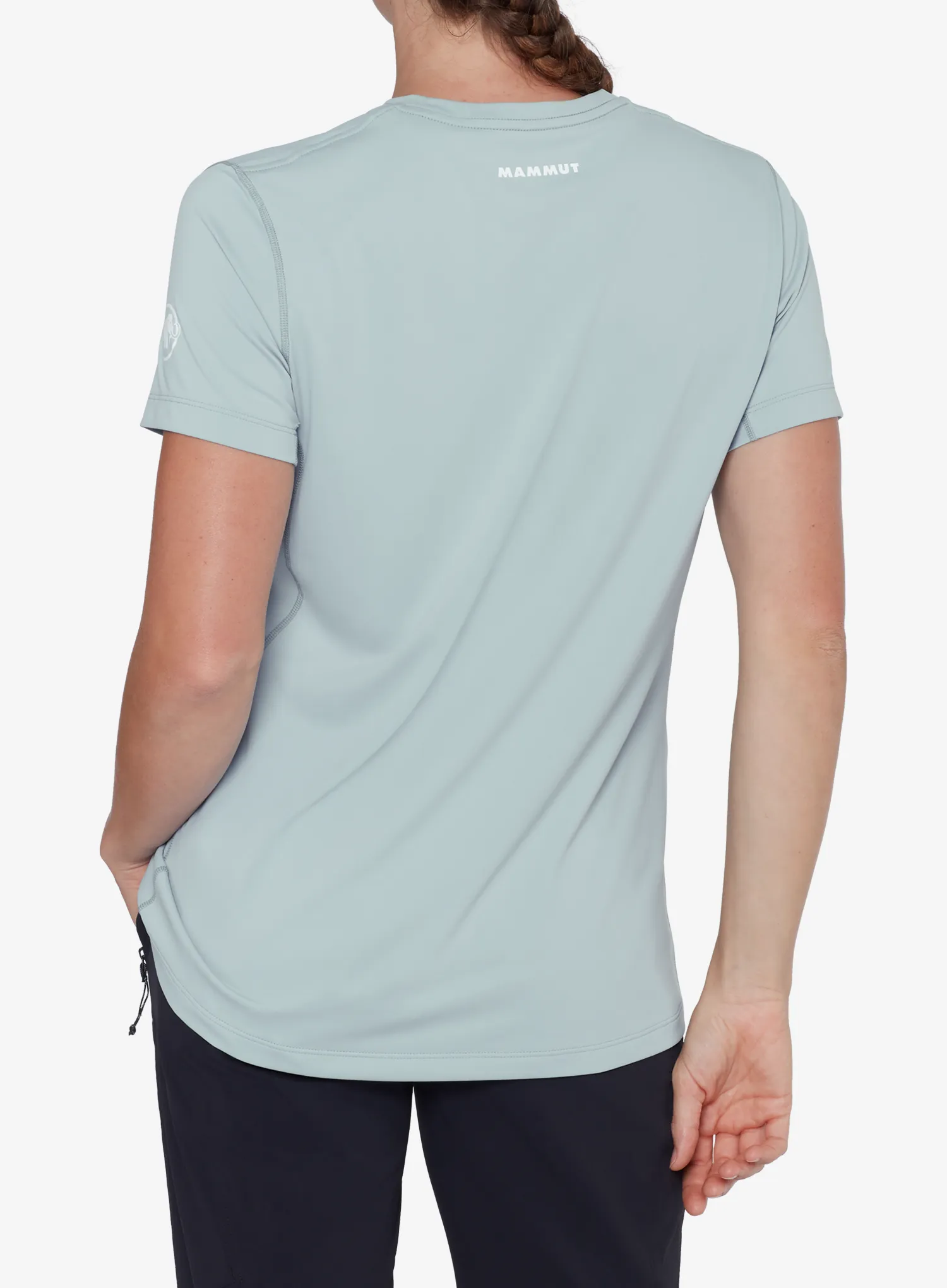Дамска бързосъхнеща тениска Mammut Selun FL T-Shirt - nebla