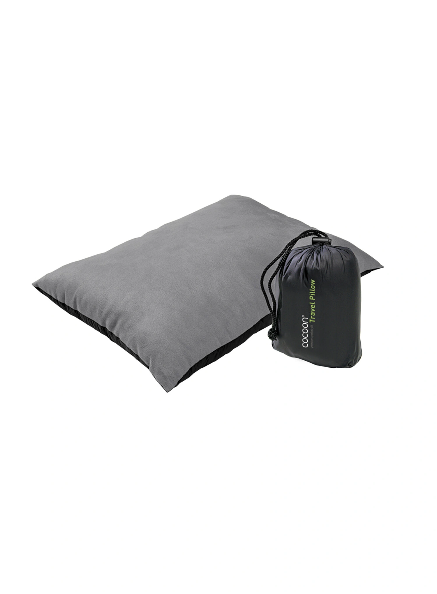 Туристическа възглавница Cocoon Synthetic Travel Pillow S - charcoal/smoke grey