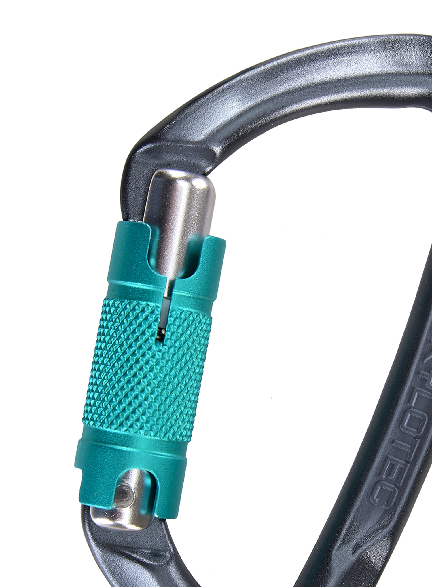 Катерачен карабинер SKYLOTEC Lime WG - anthracite/aquamarine