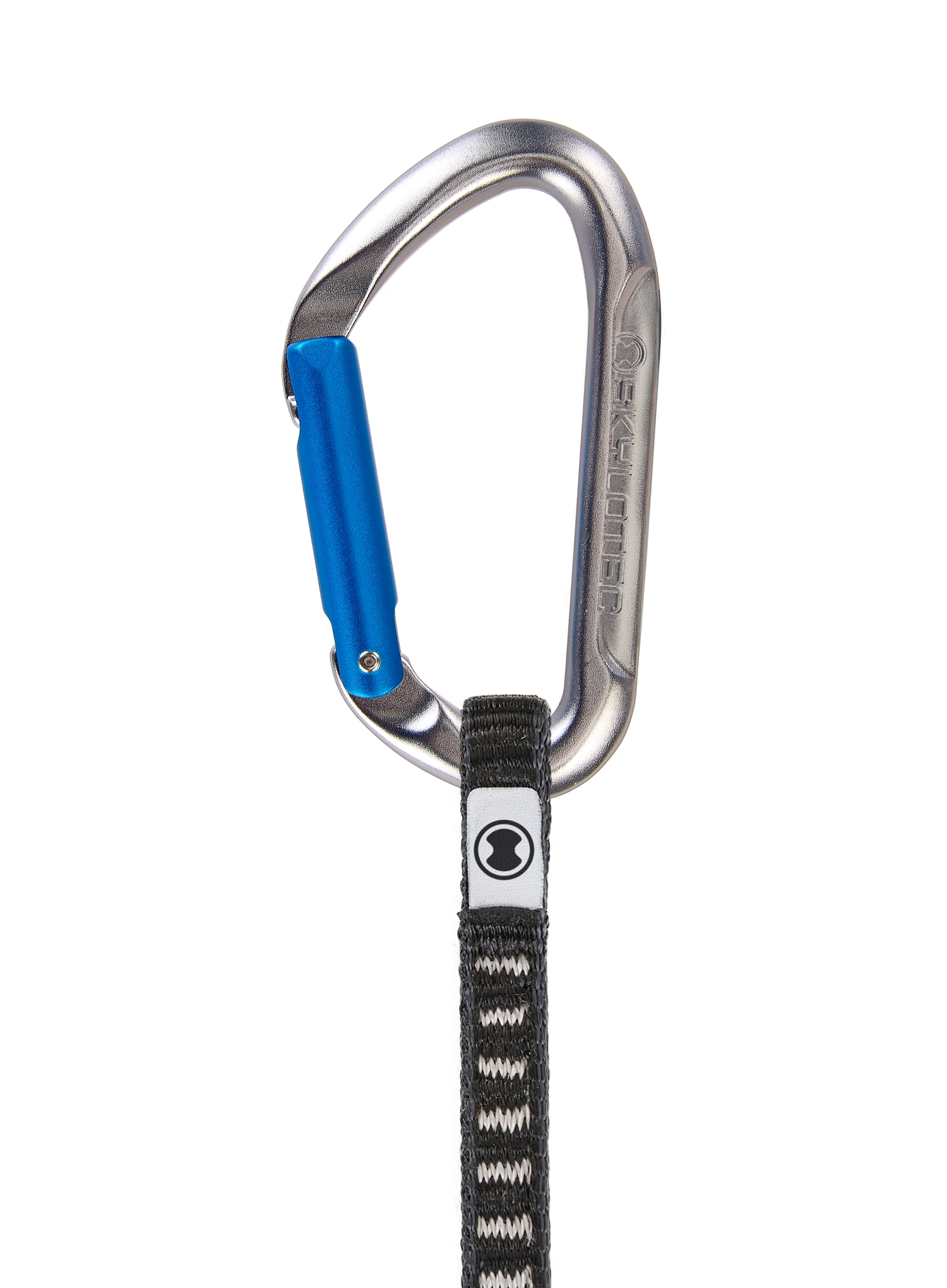 Катерачна примка SKYLOTEC Salto UL 12 cm - titanium/electricblue