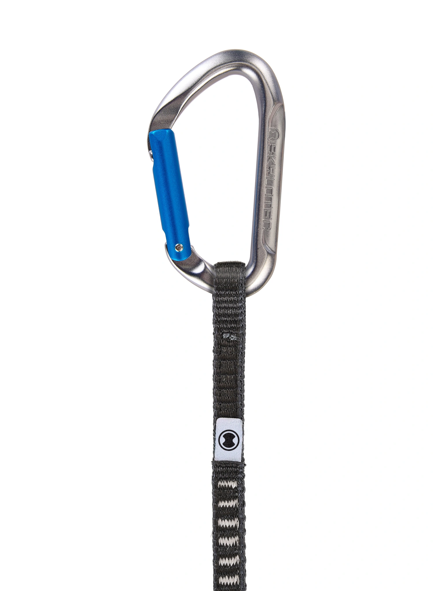 Катерачна примка SKYLOTEC Salto UL 17 cm - titanium/electricblue