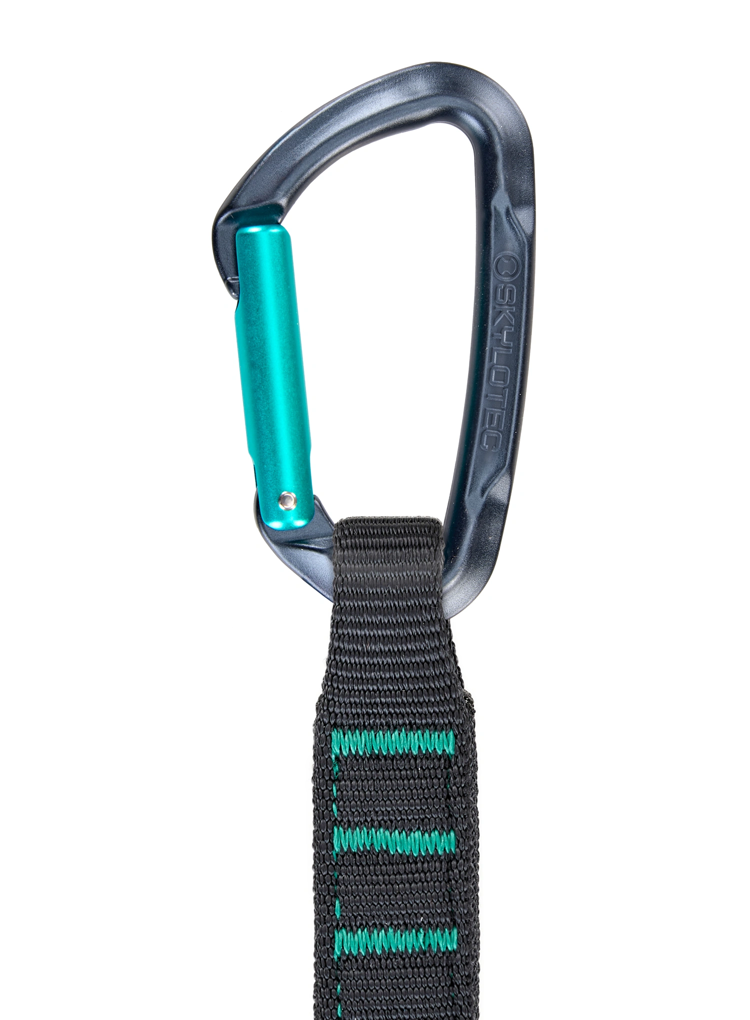 Катерачна примка SKYLOTEC Lime Set NY Pro 12 cm - anthracite/aquamarine