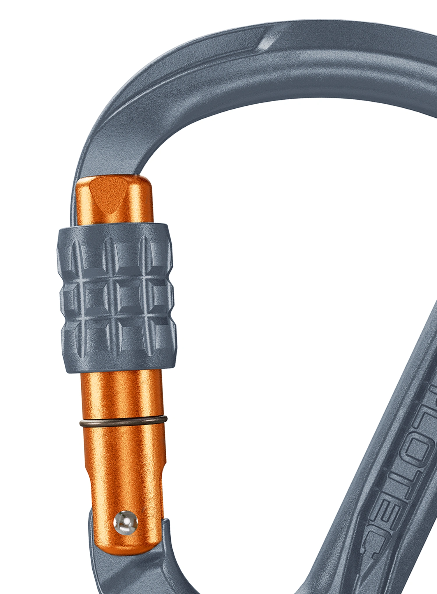 Катерачен карабинер SKYLOTEC Leger SG - grey/orange