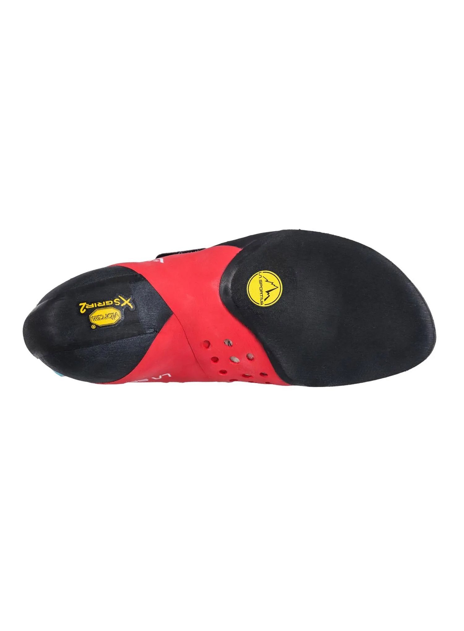 Дамски обувки за катерене La Sportiva Solution Comp - malibu blue/hibiscus
