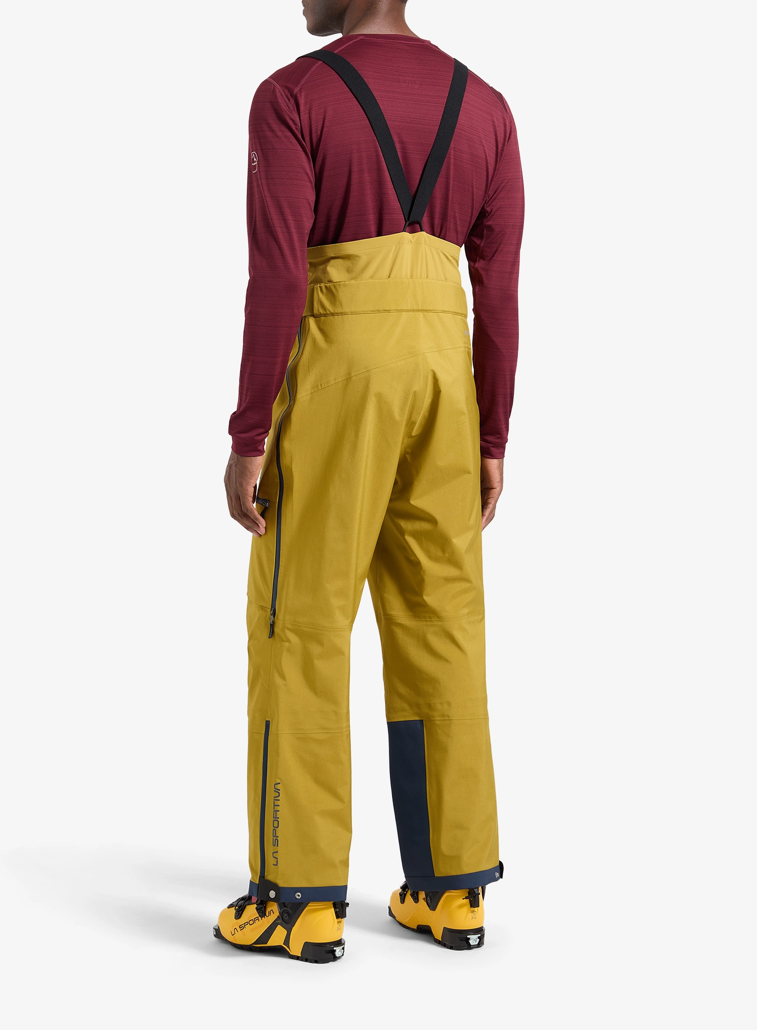 Скиорски панталони La Sportiva Sender GTX Performance Bib Pants - savana/savana