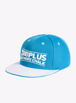 Шапка с козирка 8B+ Snapback Cap Eat More Chalk - blue/white