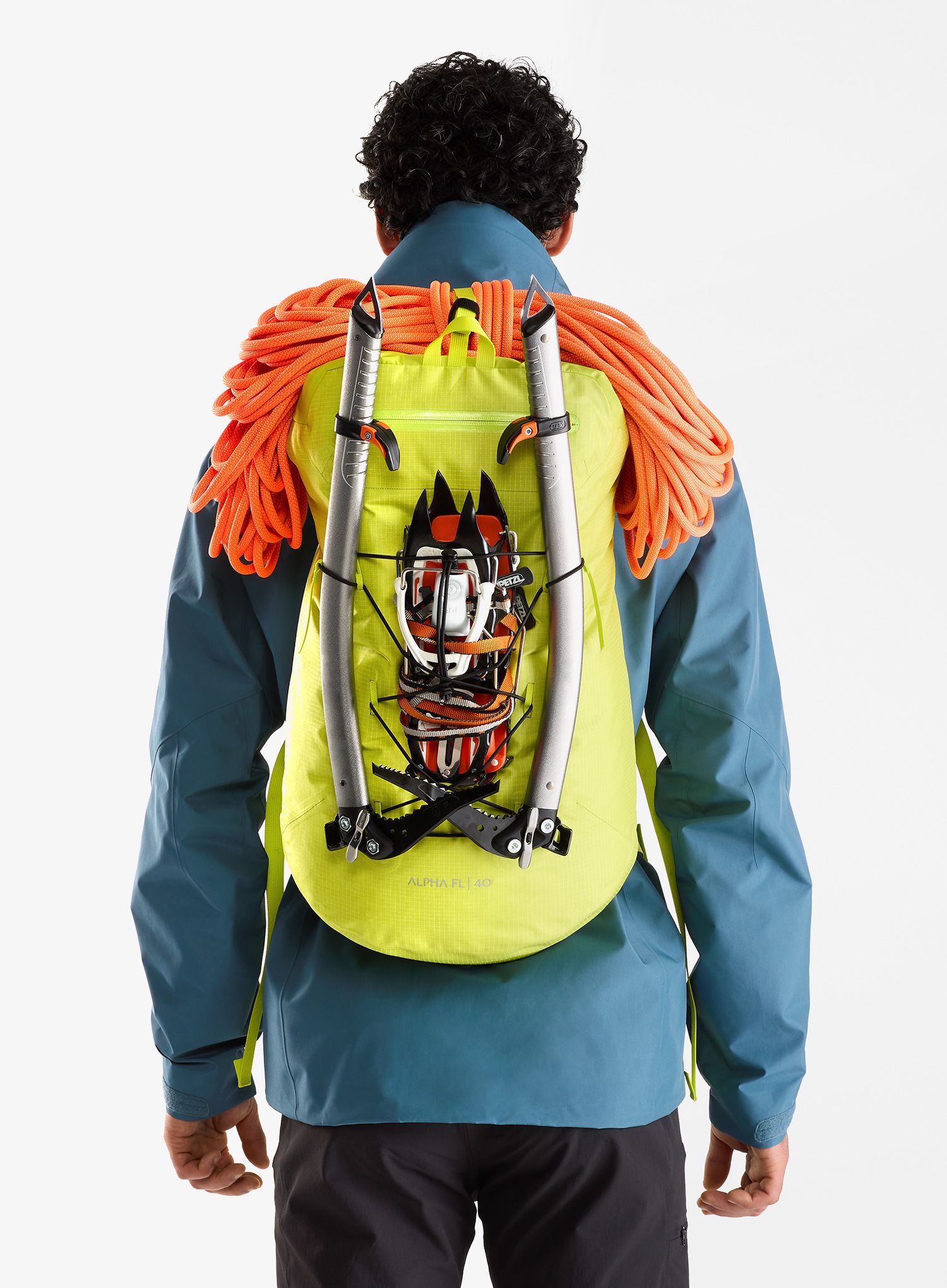 Катерачна раница Arcteryx Alpha FL 40 - dark sprint