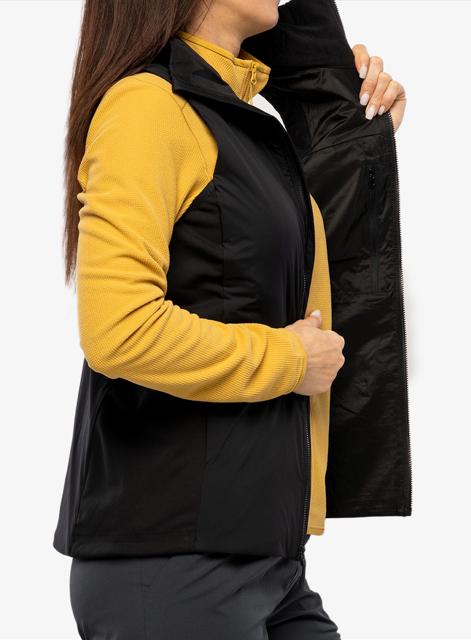 Дамски елек Arcteryx Atom Vest - black
