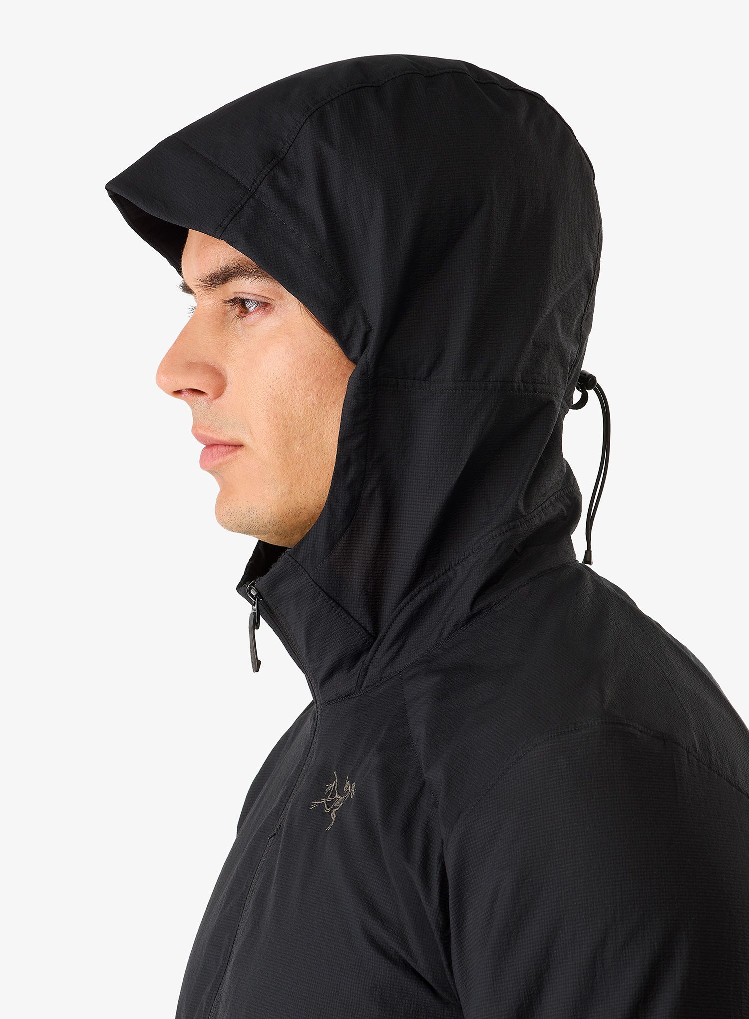 Суичър с качулка Arcteryx Delta Hybrid Hoody - black