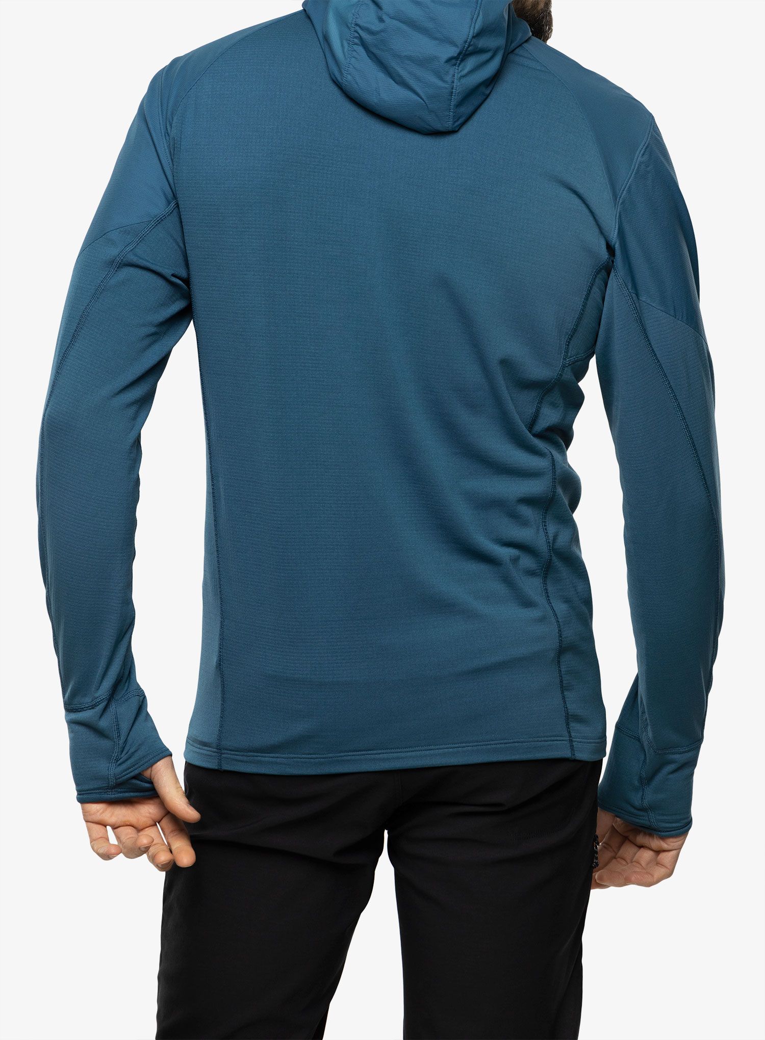 Суичър с качулка Arcteryx Delta Hybrid Hoody - serene