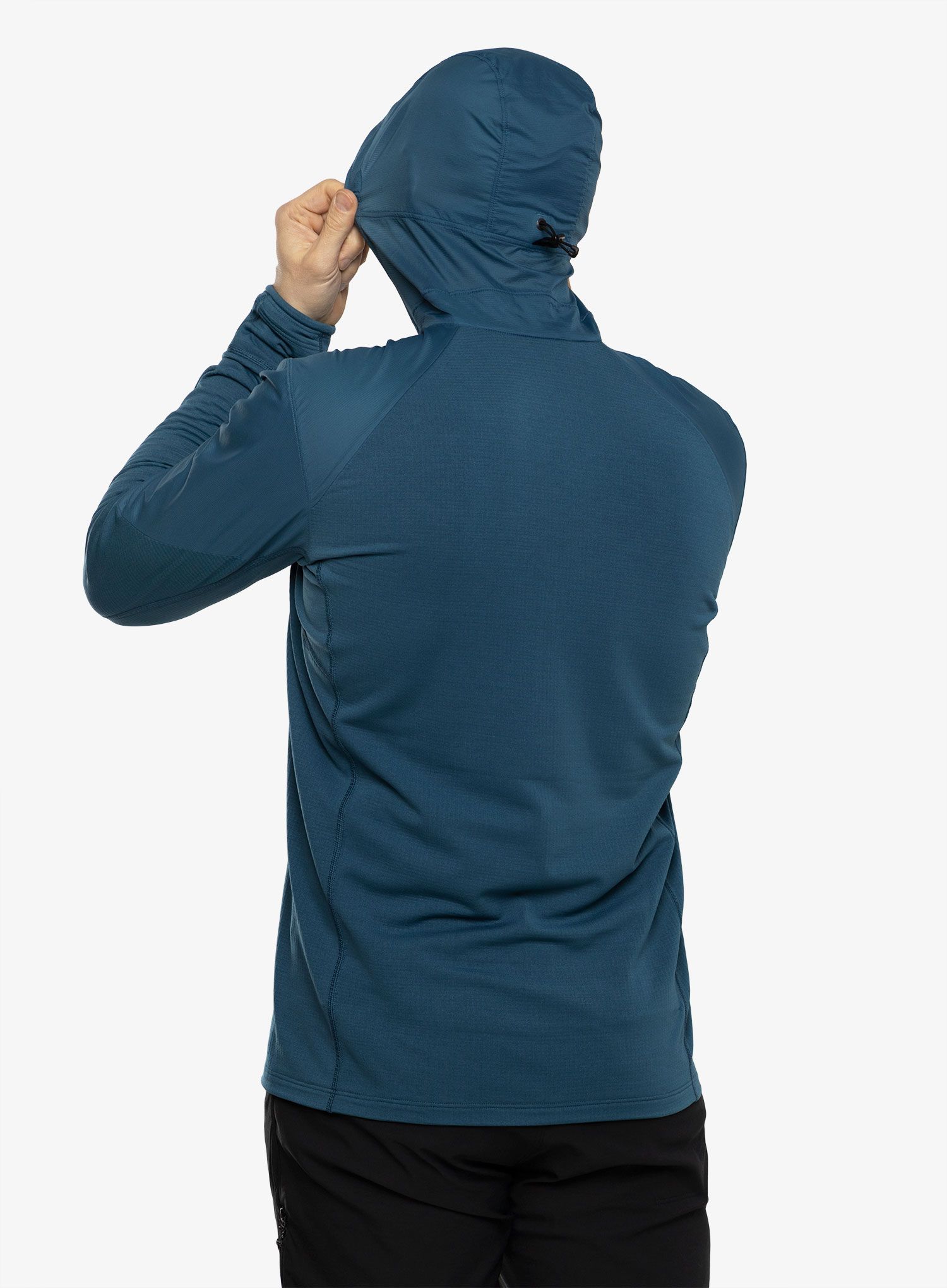 Суичър с качулка Arcteryx Delta Hybrid Hoody - serene