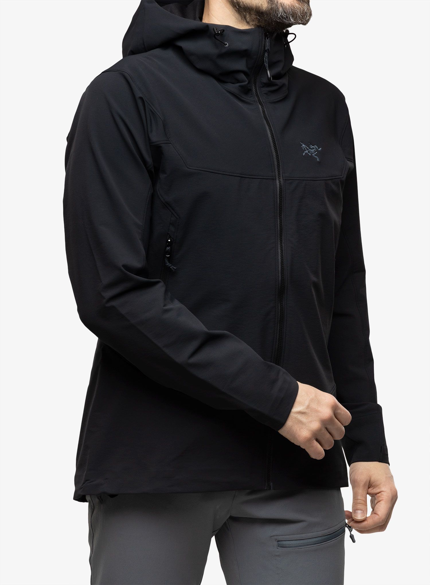 Яке cофтшел Arcteryx Gamma Hoody - black