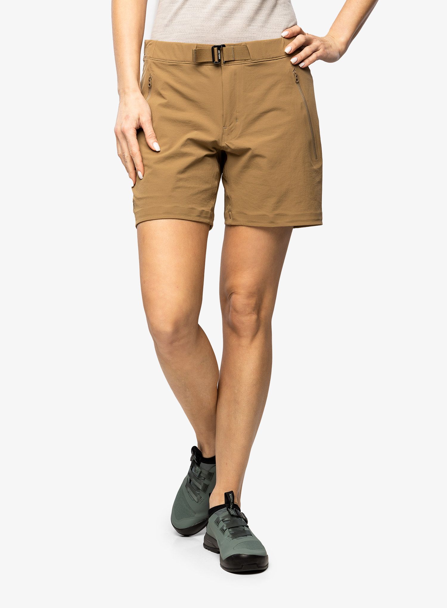 Дамски туристически къси панталони Arcteryx Gamma Short 6 - dark canvas