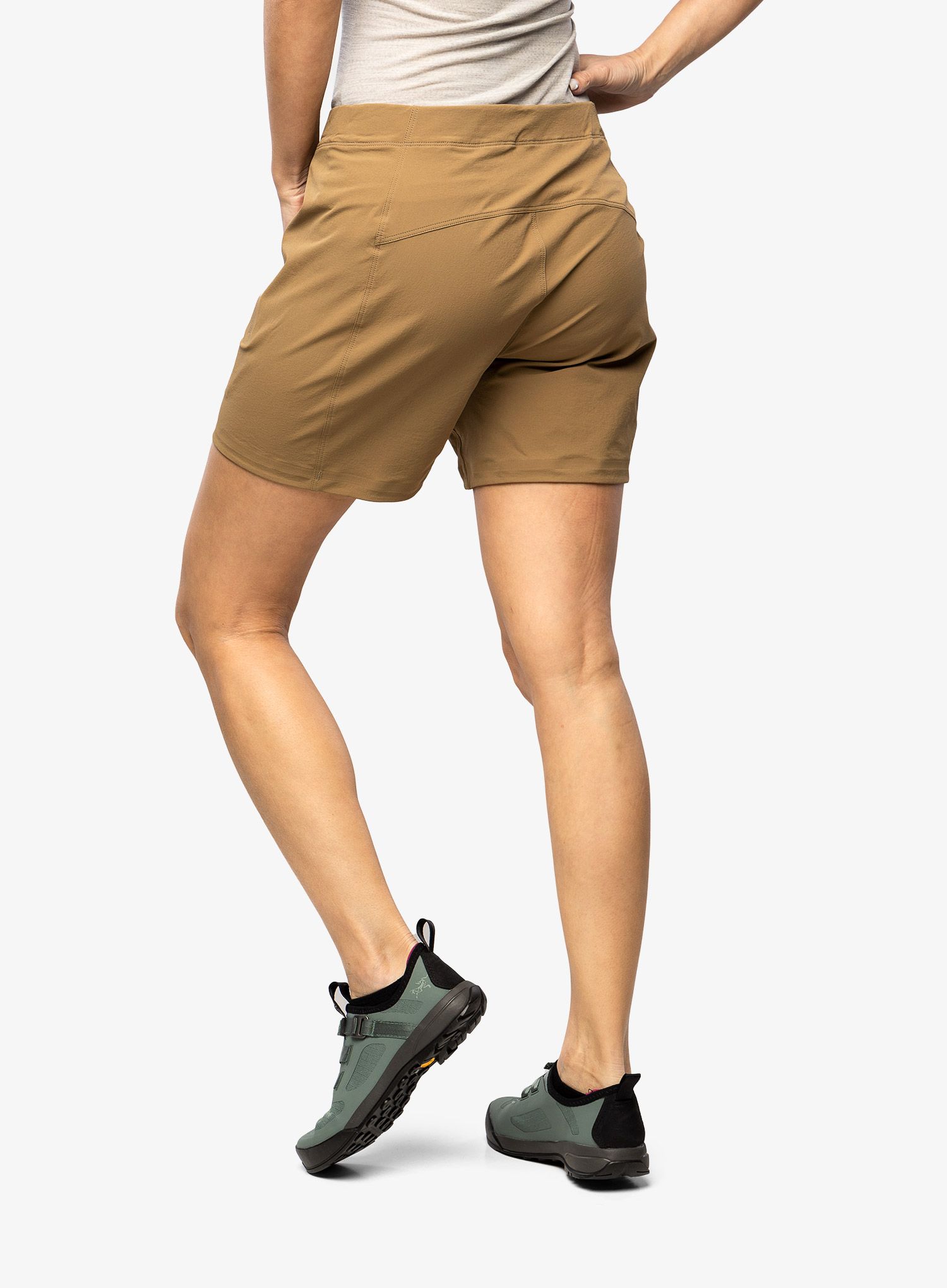 Дамски туристически къси панталони Arcteryx Gamma Short 6 - dark canvas
